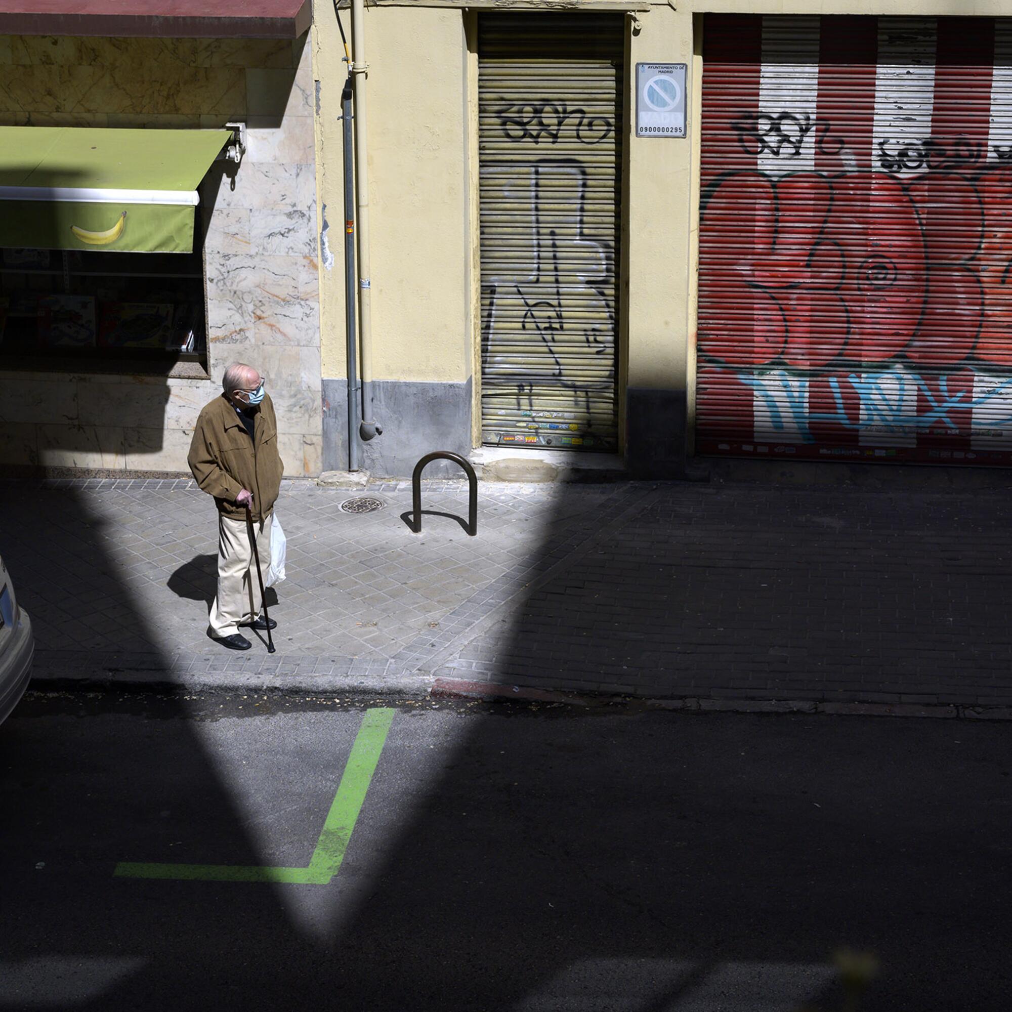 Tercera edad en la calle