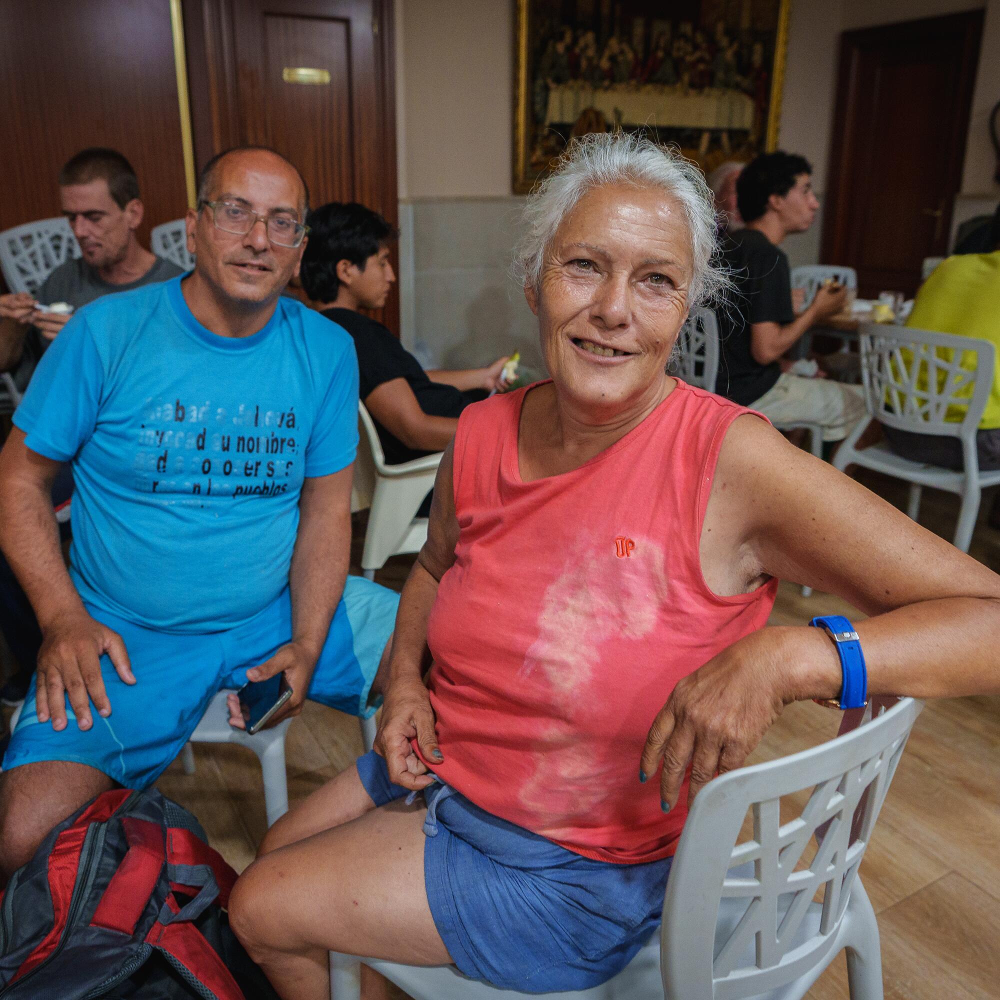 Personas refugiadas.