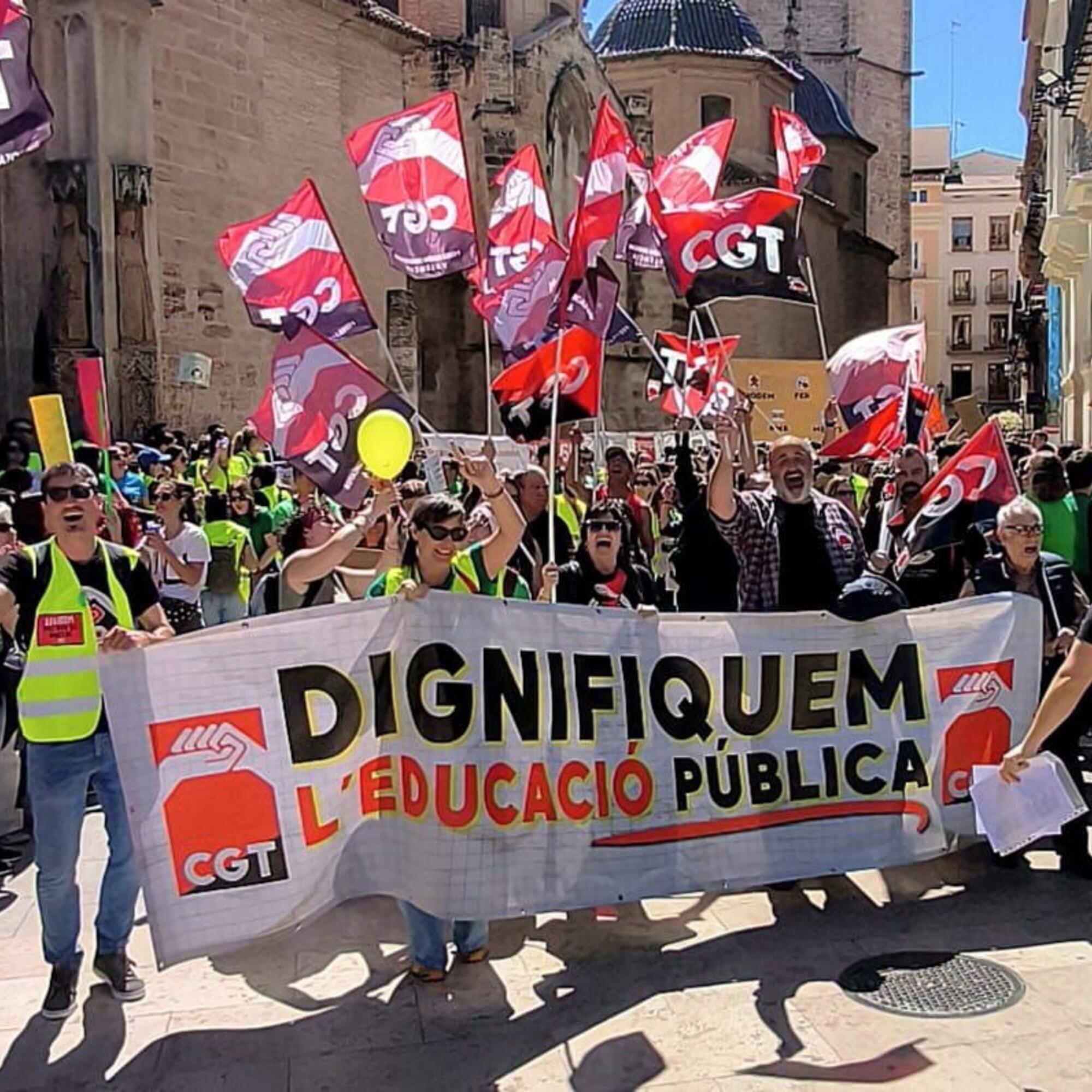 Huelga educacion marzo 26 pais valencia