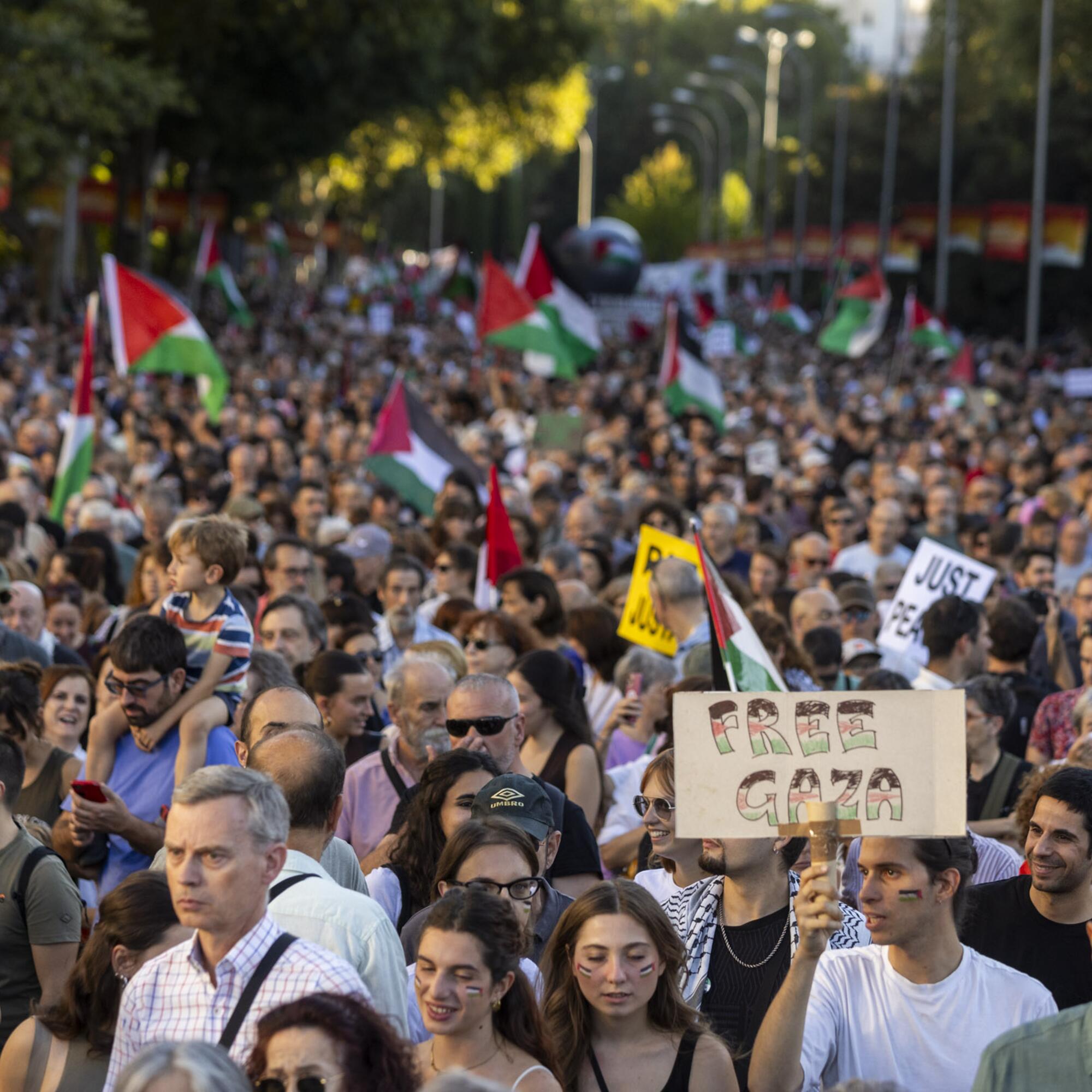 Manifestación Palestina 4 octubre Madrid - 3