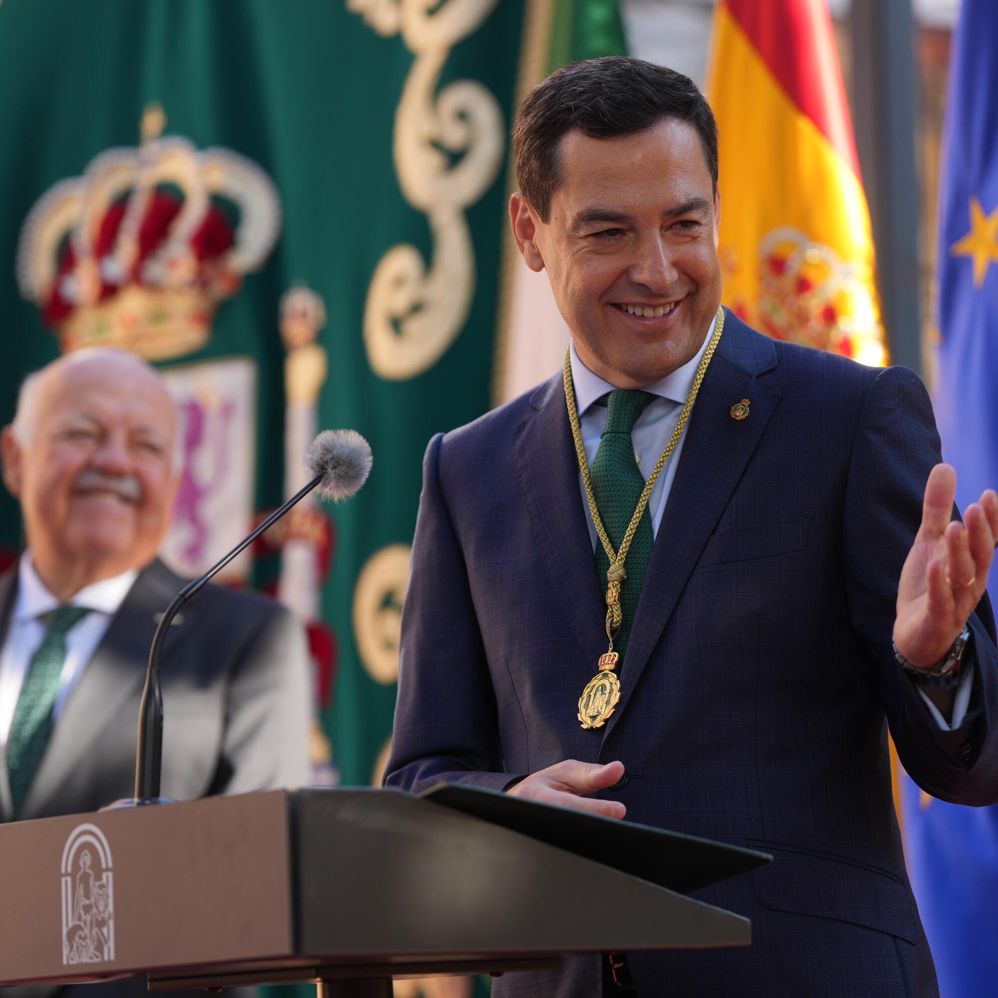 Moreno Bonilla toma de posesión