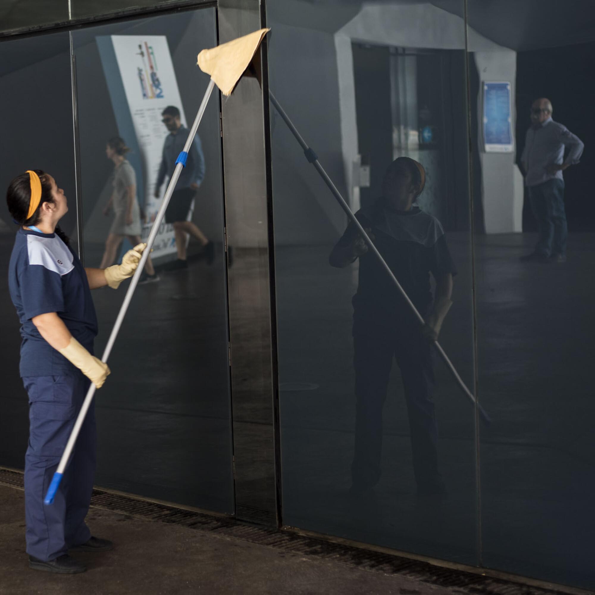 Trabajadora limpieza