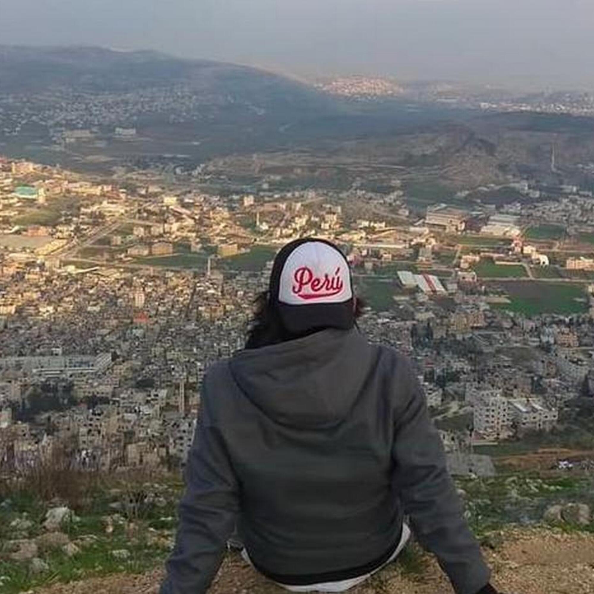 Juan Carlos en Nablus, Palestina