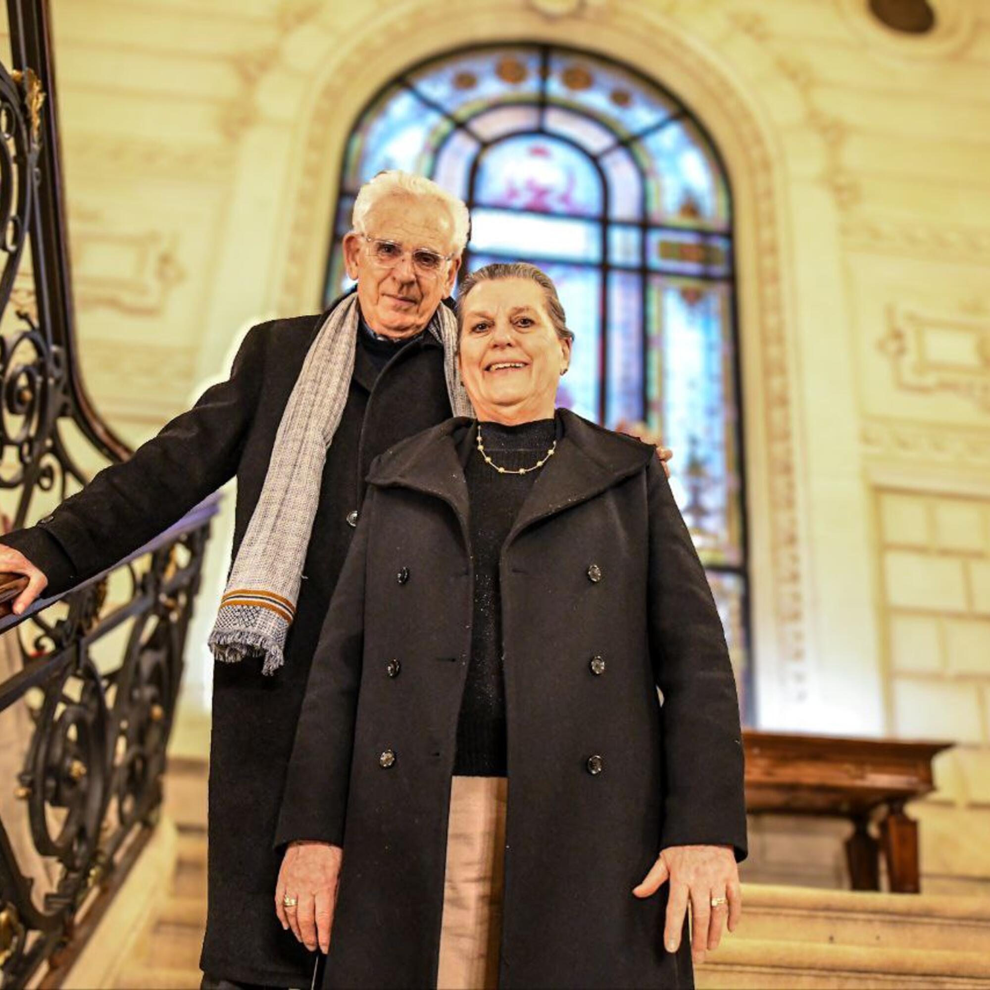 Colette y Jean-Claude Rabaté en Bidebarrieta