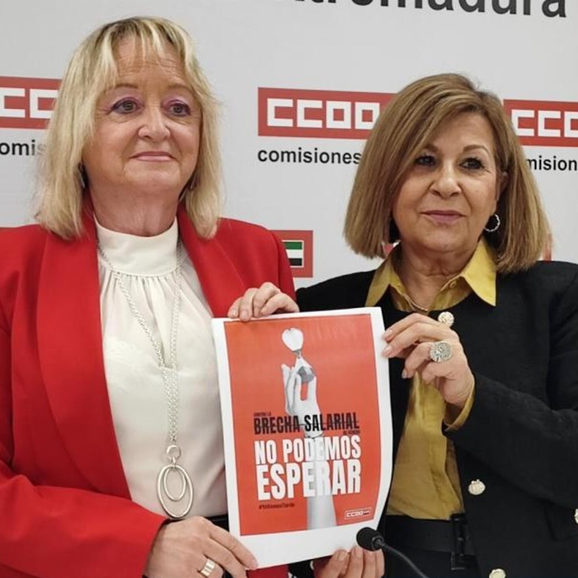 CCOO Extremadura brecha salarial