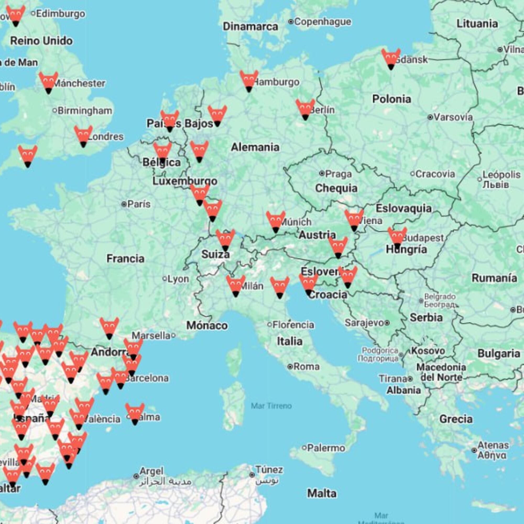 Mapa caza 1 feb 2025