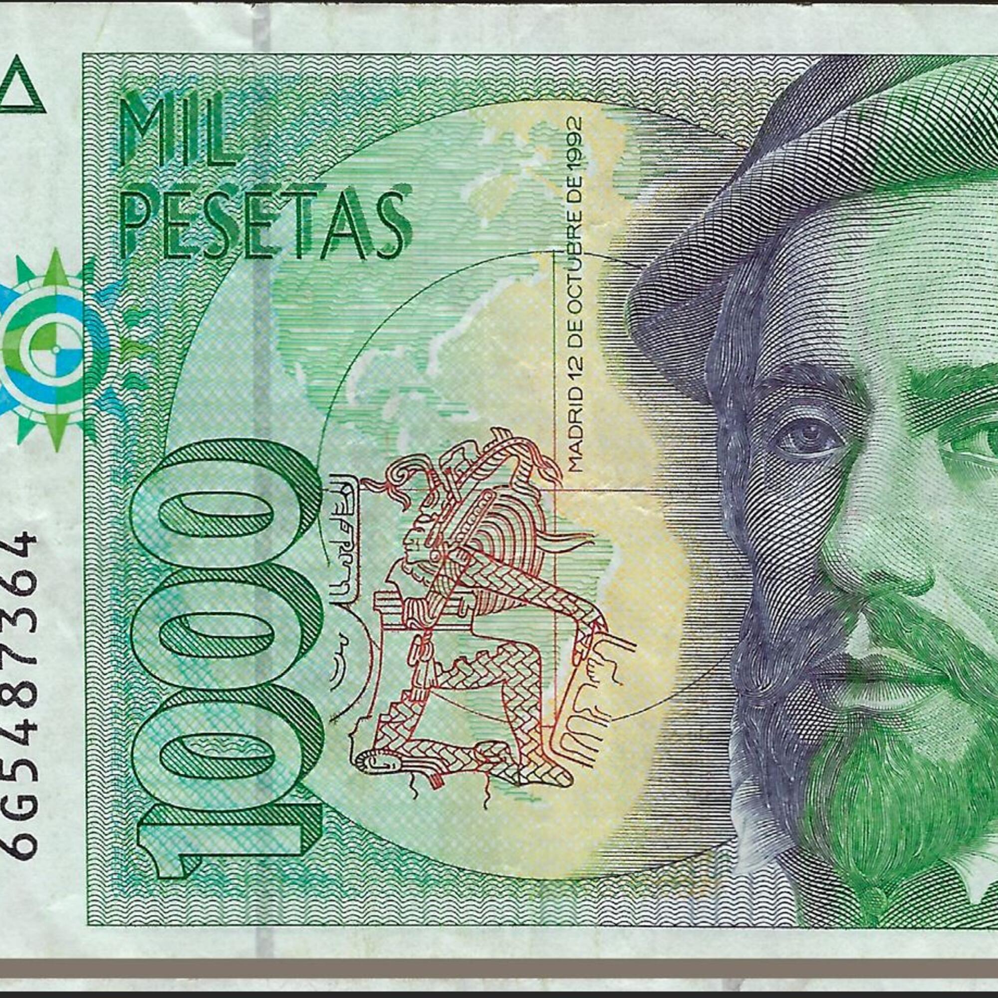 Billete 1992 Hernán Cortés