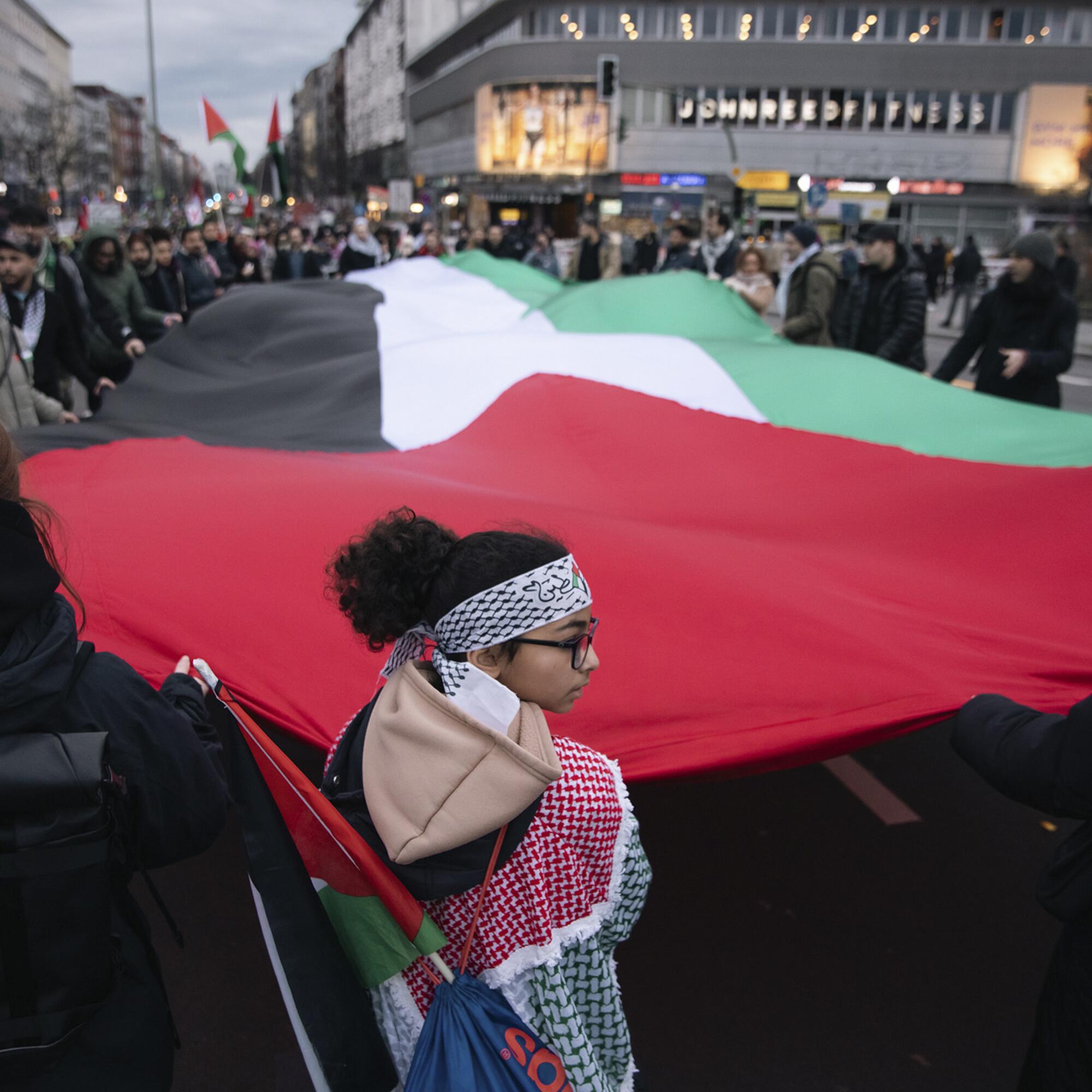 Palestina manifestación fin de año Berlín