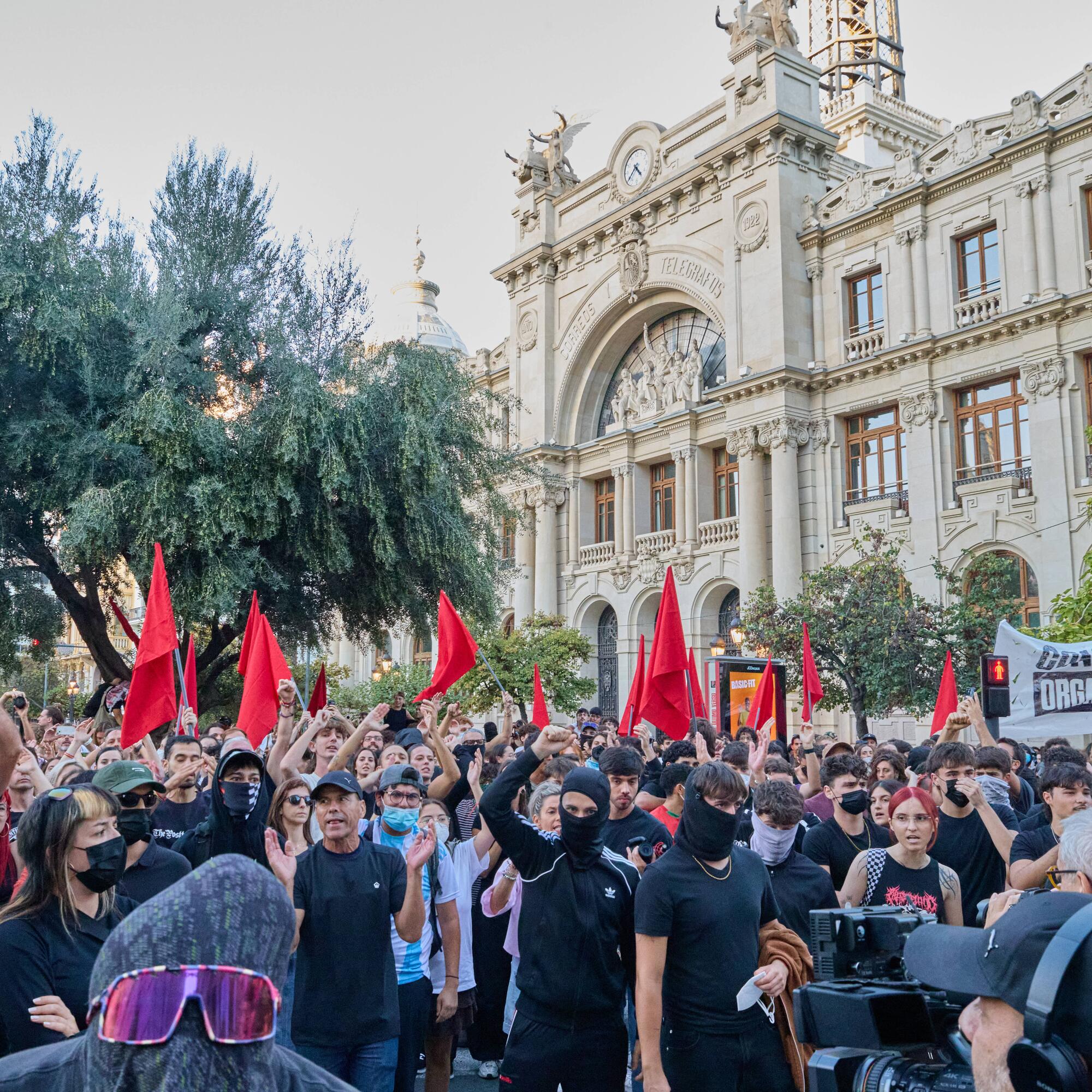 Respuesta antifascista acampada València - 5