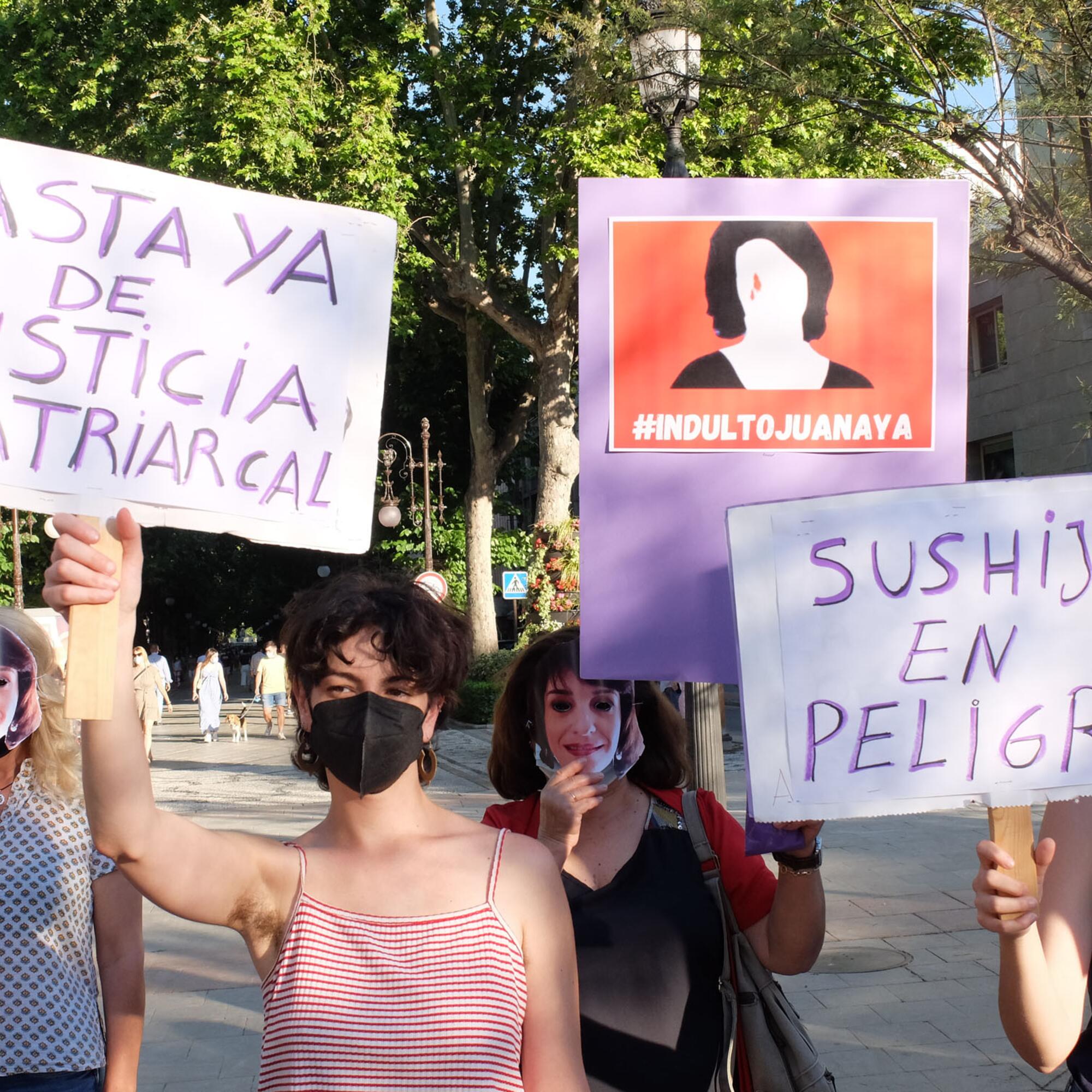 Manifestación por el indulto a Juana Rivas (Granada, 07/06/2021) - 8