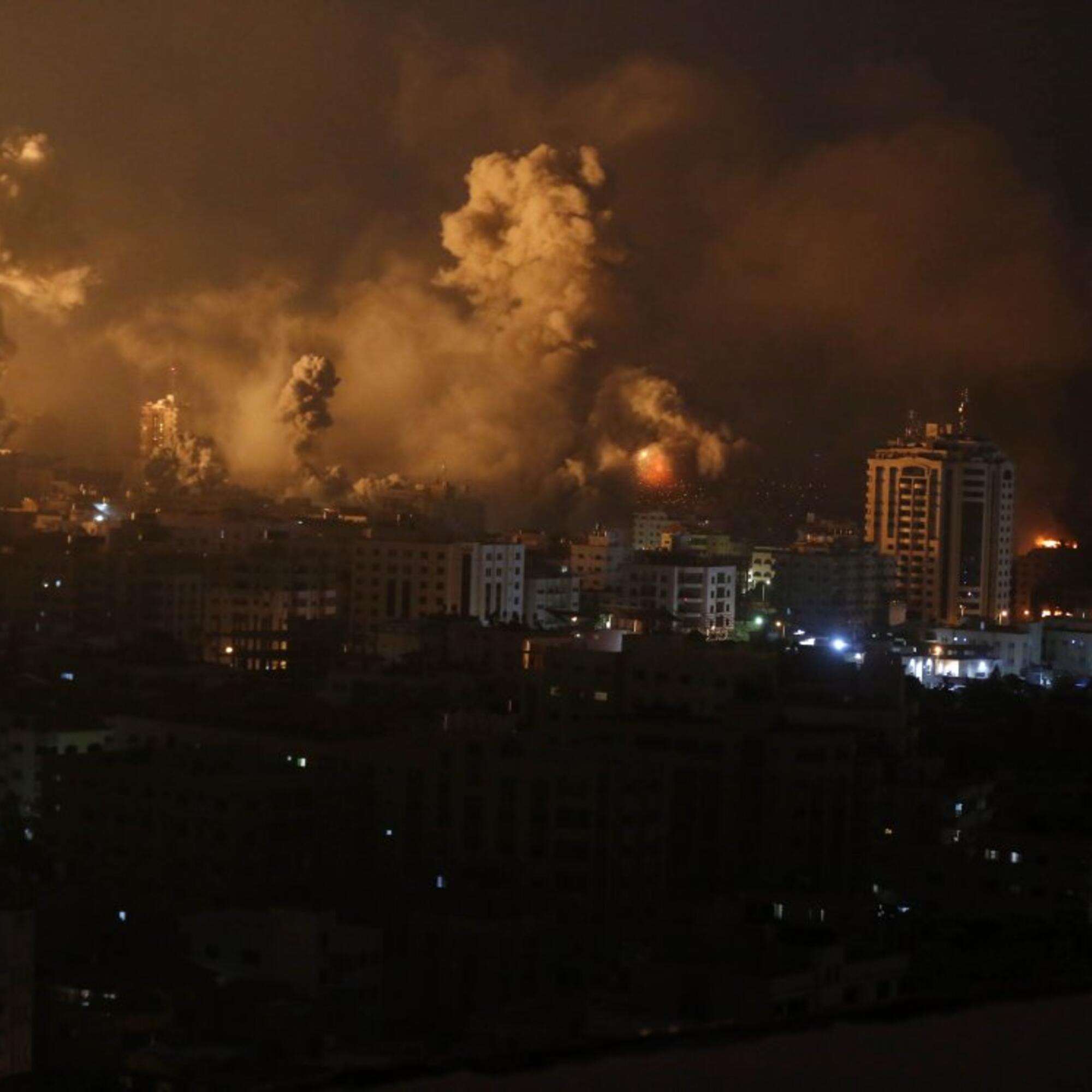 Bombardeos de Israel sobre la Franja de Gaza