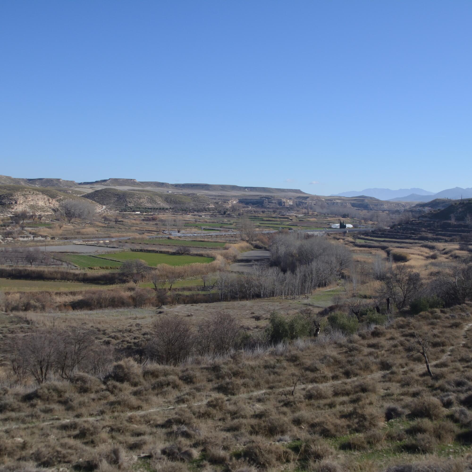 Galera, Granada, desertificación y sequía.