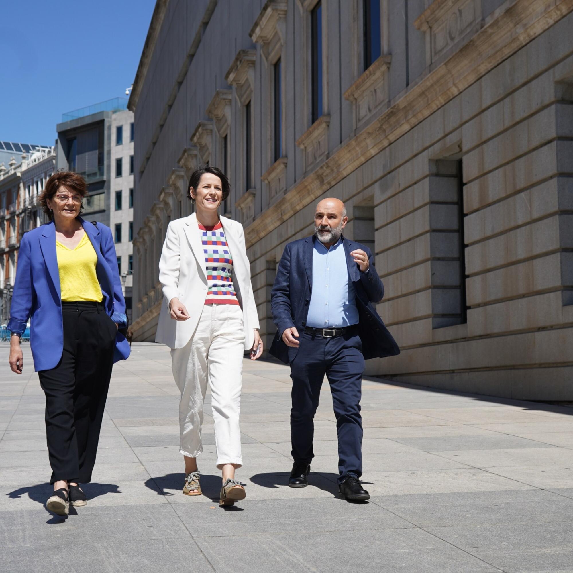 Carme da Silva, Ana Pontón e Néstor Rego