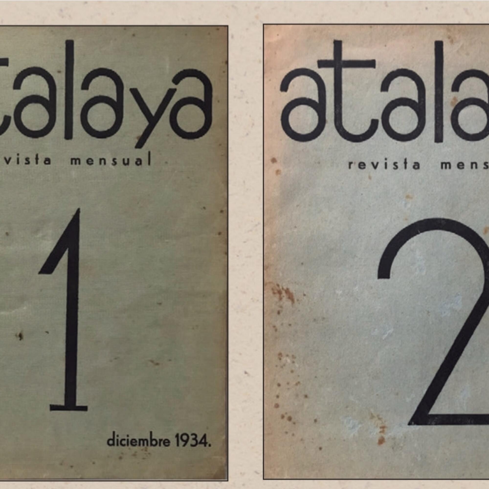Revista Atalaya portadas