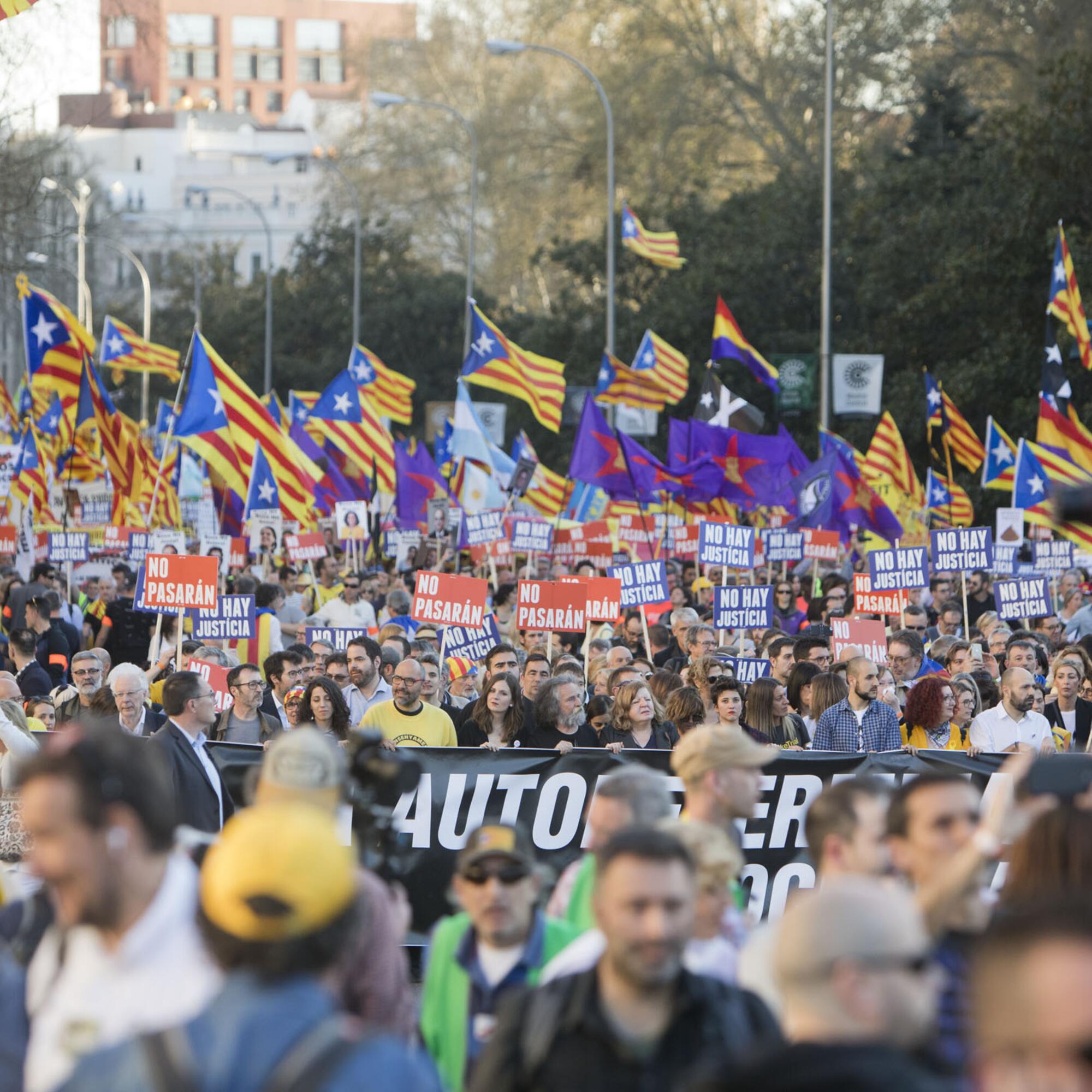Manifestacion Presos politicos catalanes 1