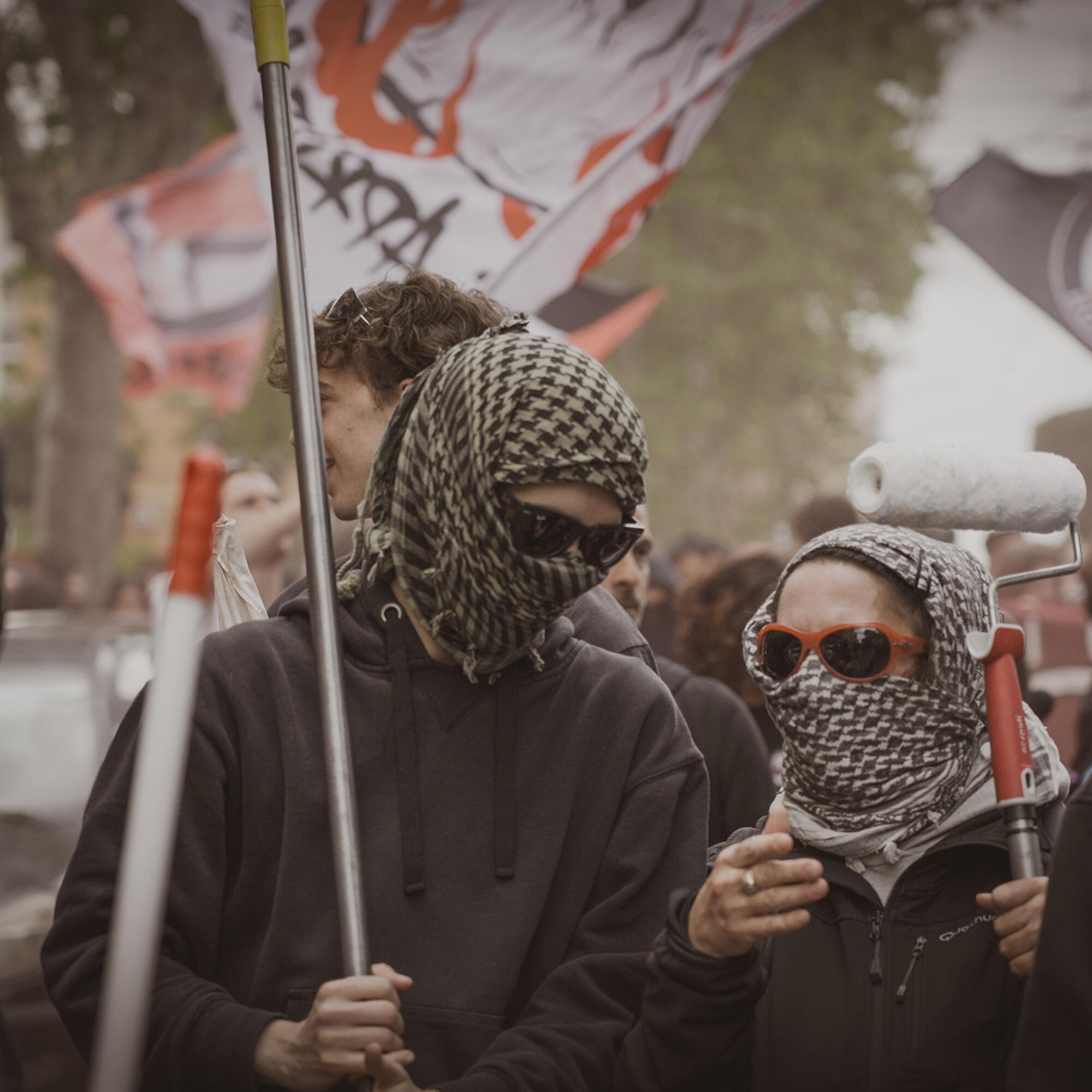 Manifestación antifascista en Roma - 2
