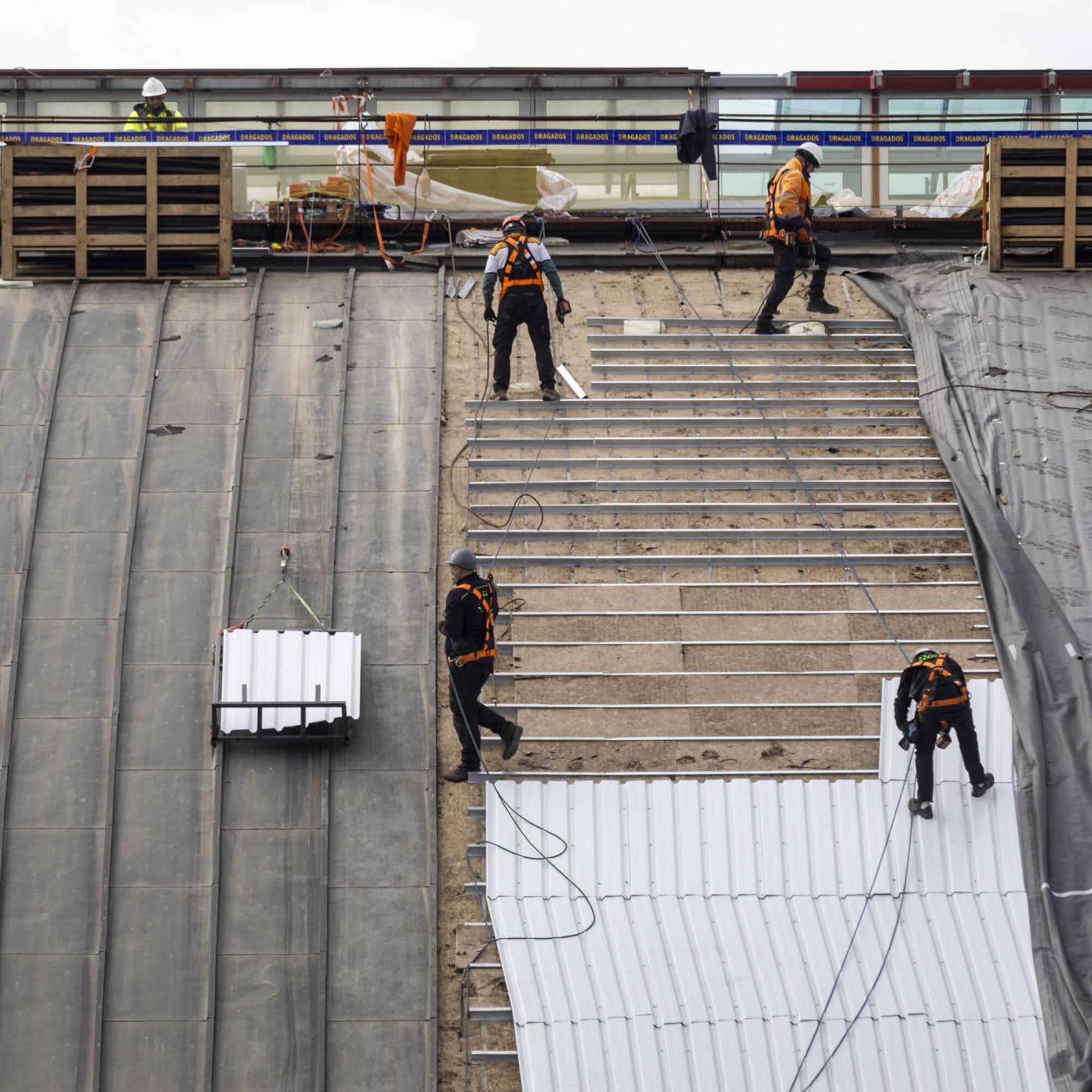 Trabajos Tejado Atocha - 4