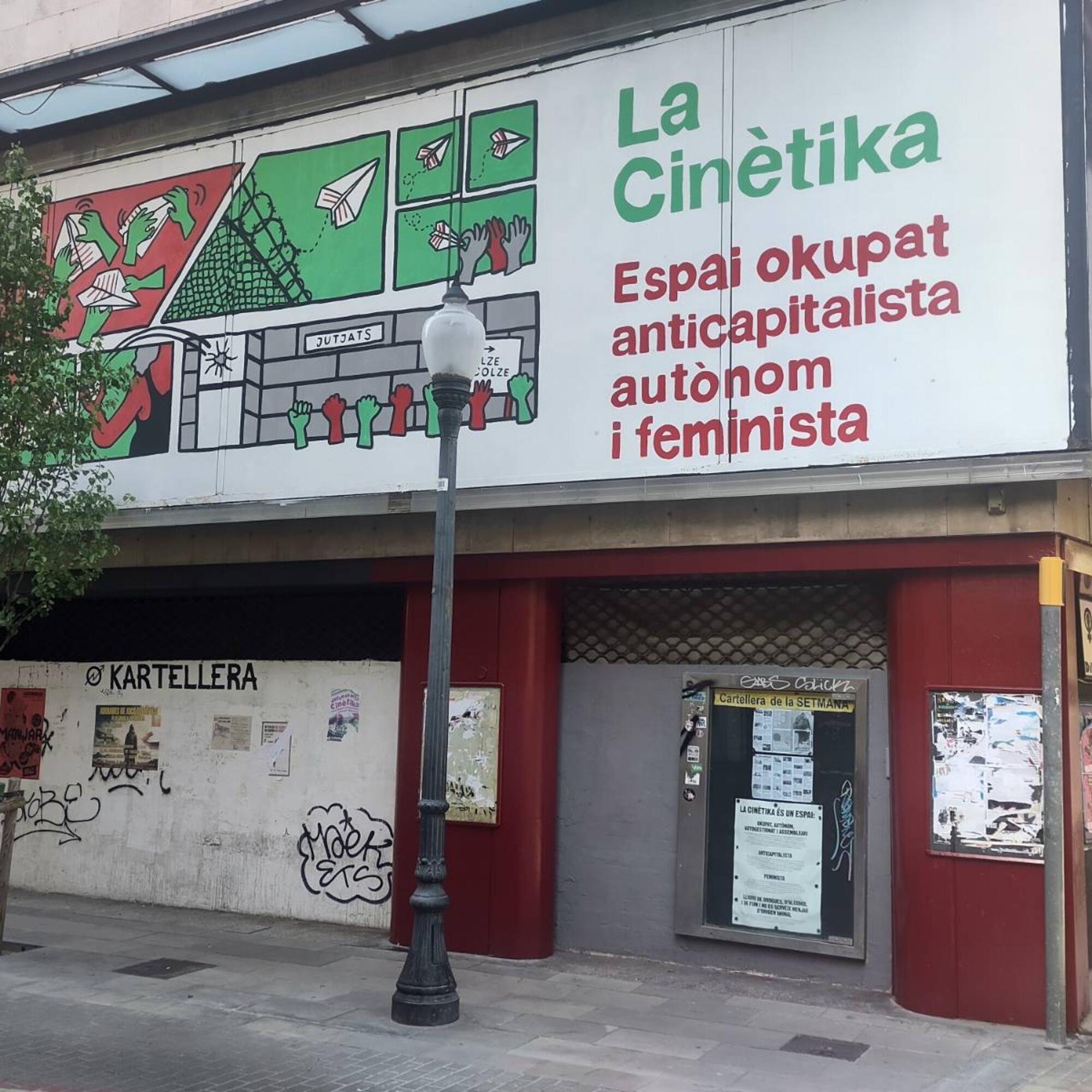 La Cinètika, centro social en un antiguo cine en Barcelona