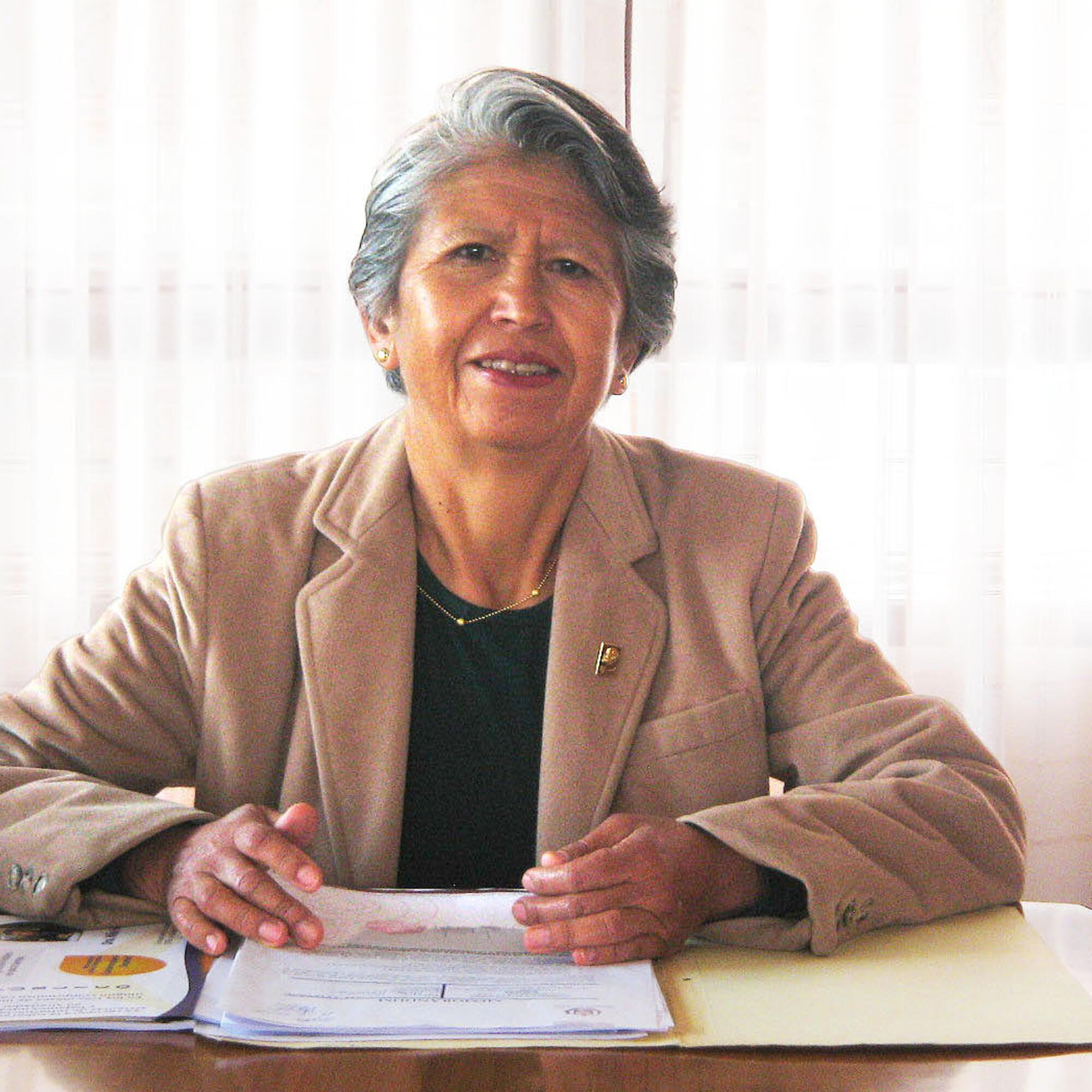 Nila Heredia, militante de izquierda boliviana y ministra de Salud con Evo Morales. 