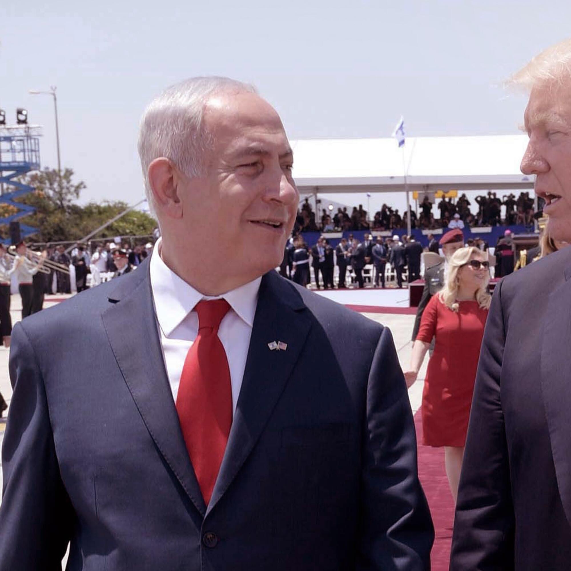 Trump Netanyahu Ben Gurión