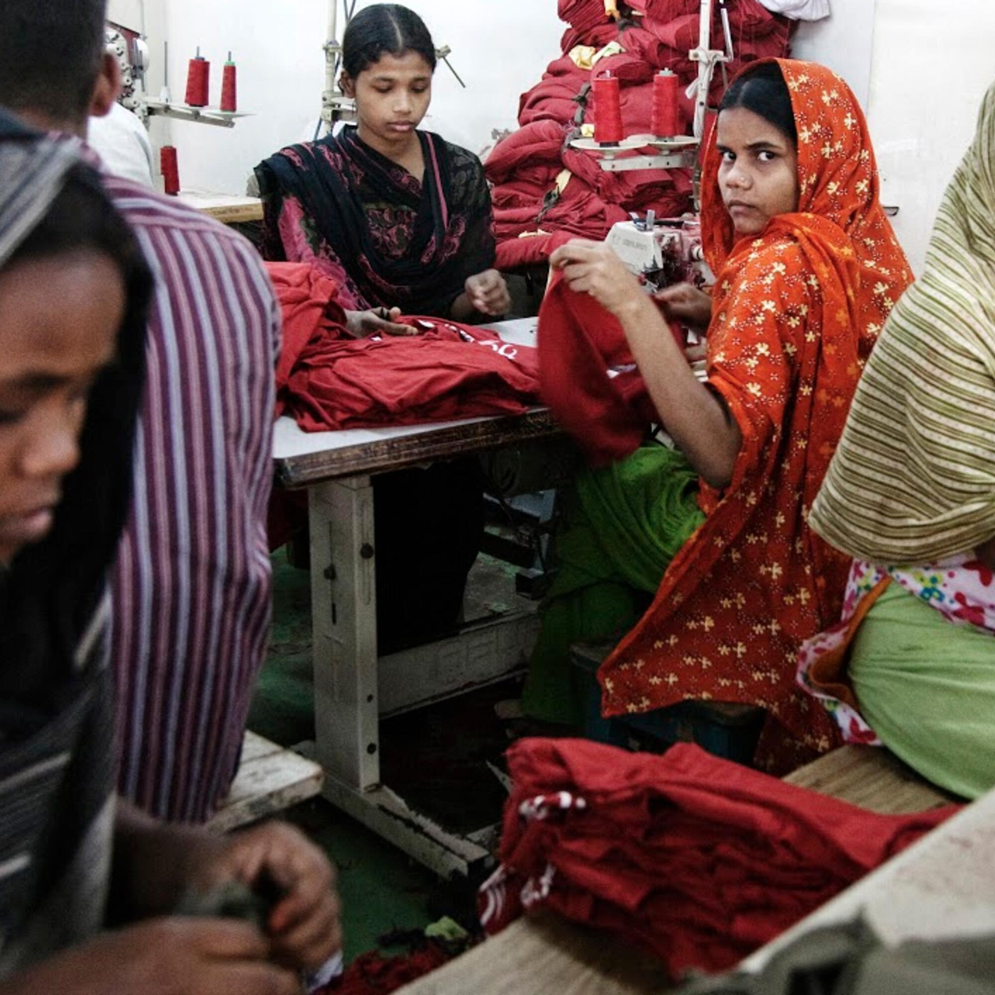 Bangladesh mujeres industria textil