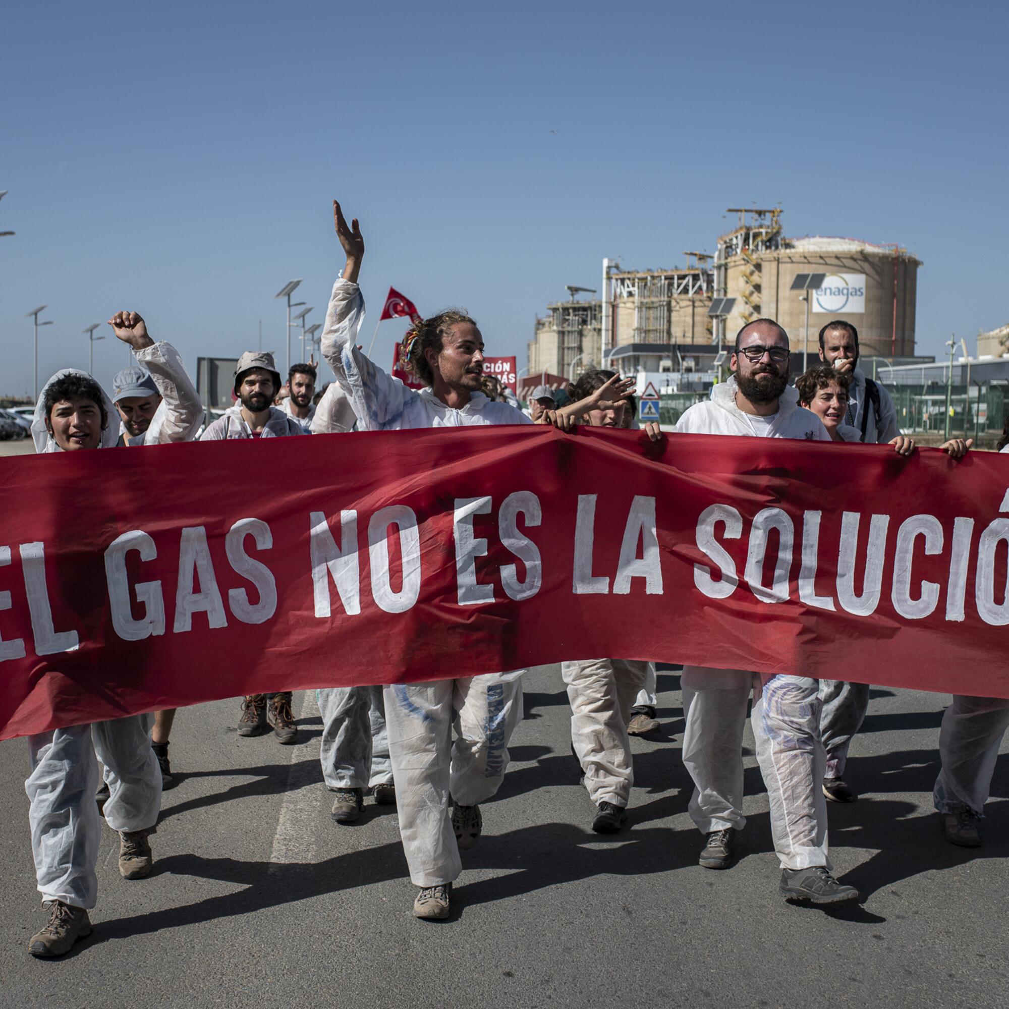 rebelión por el Clima en Enagas 7