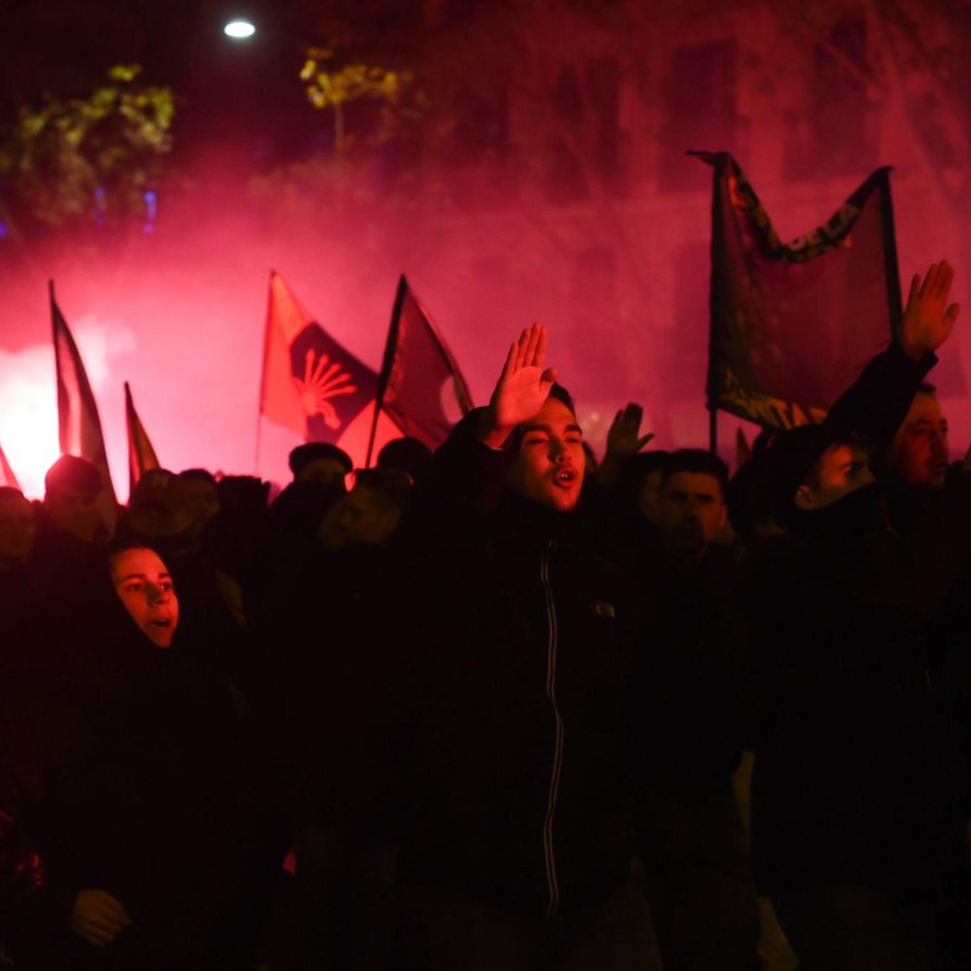 Manifestación Falange 20N foto