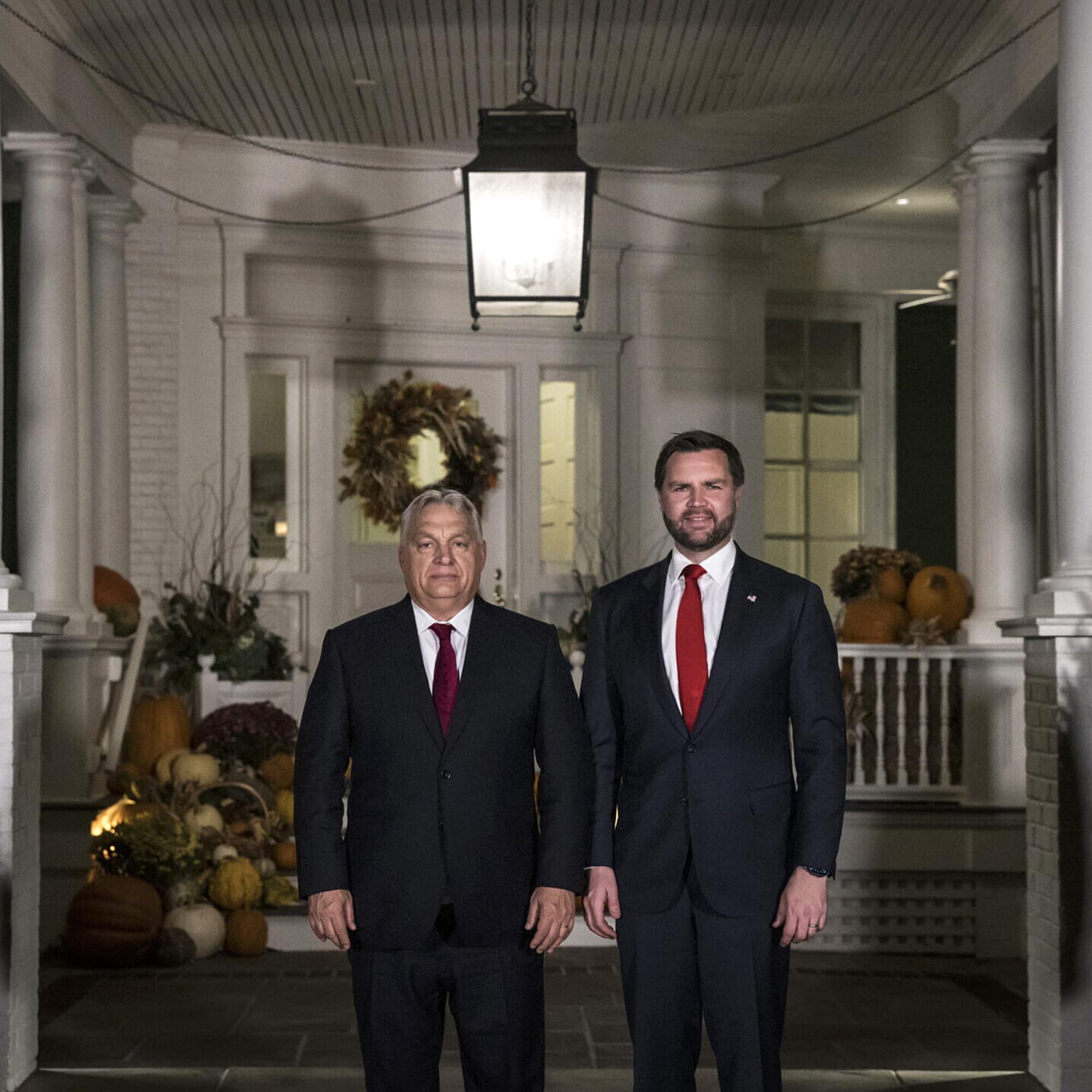 Orban Vance Visita Hungría