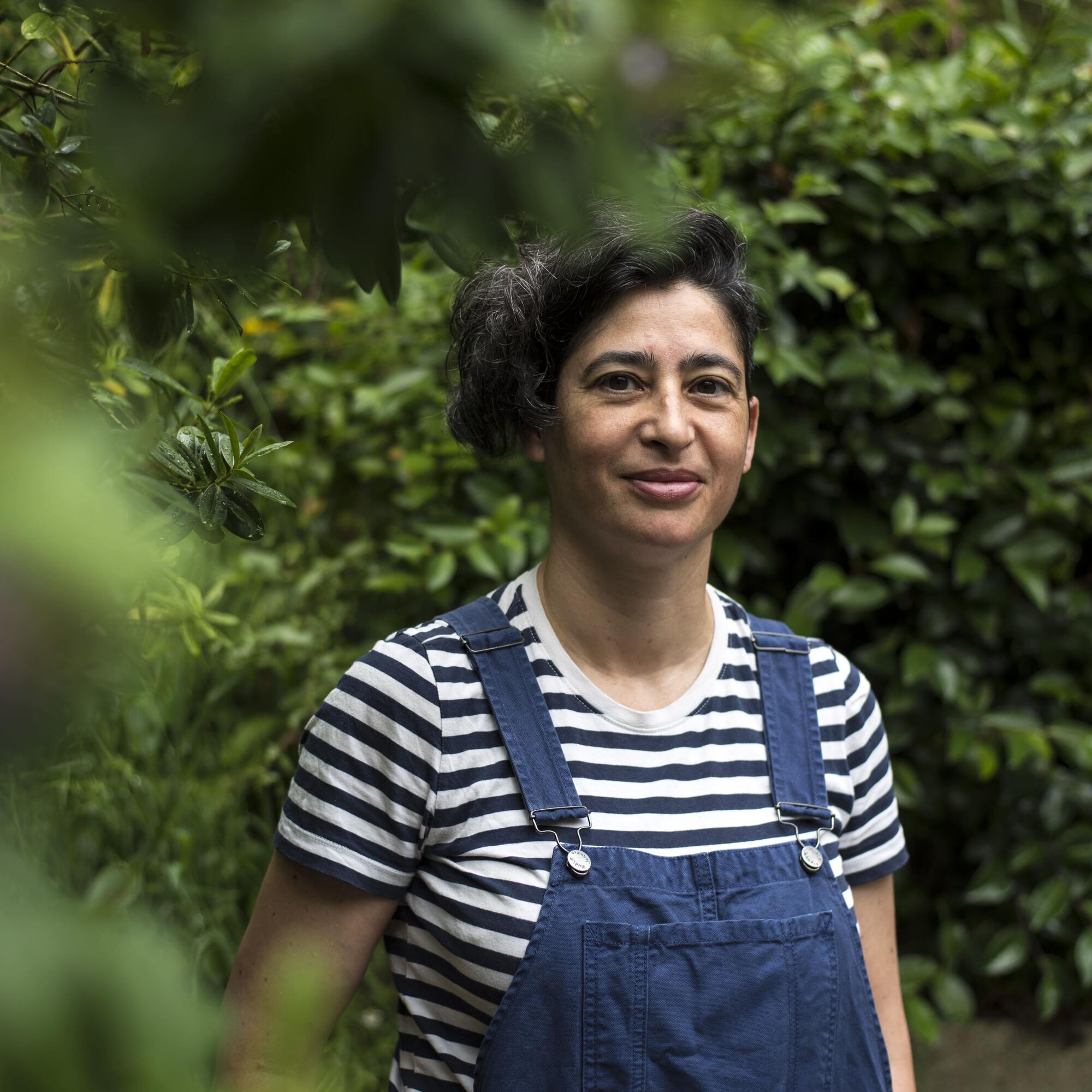 A escritora María Reimóndez