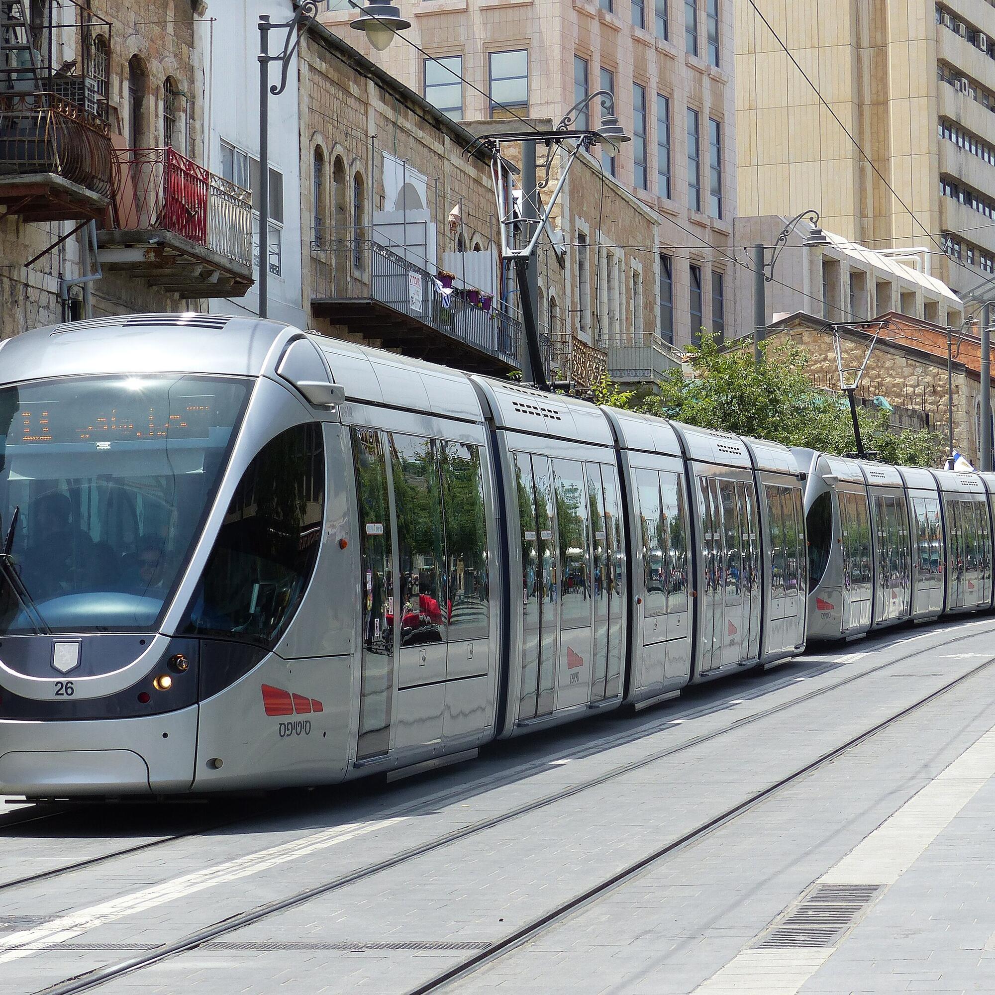 Tren ligero Jerusalen