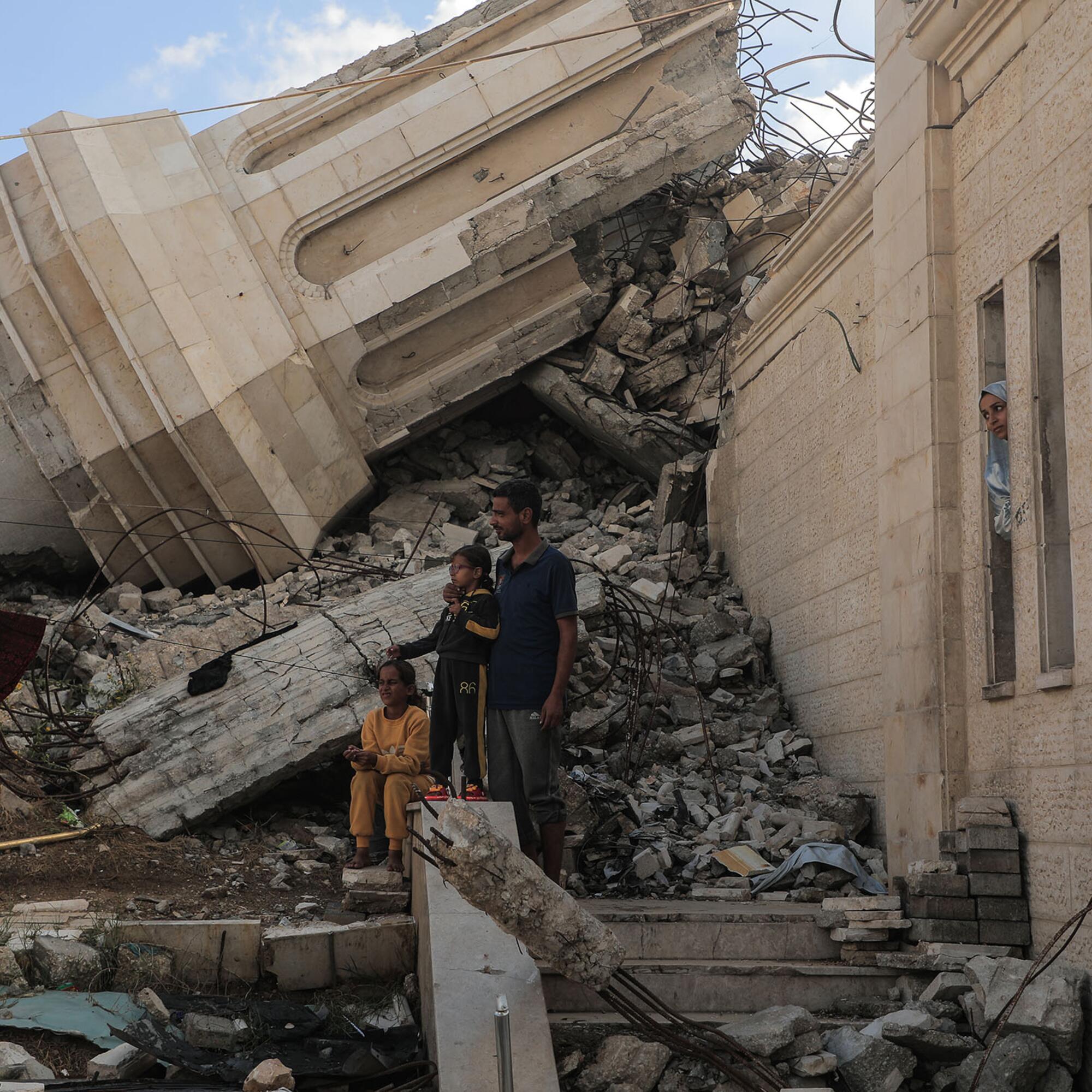 Invierno en Gaza inundaciones  - 4