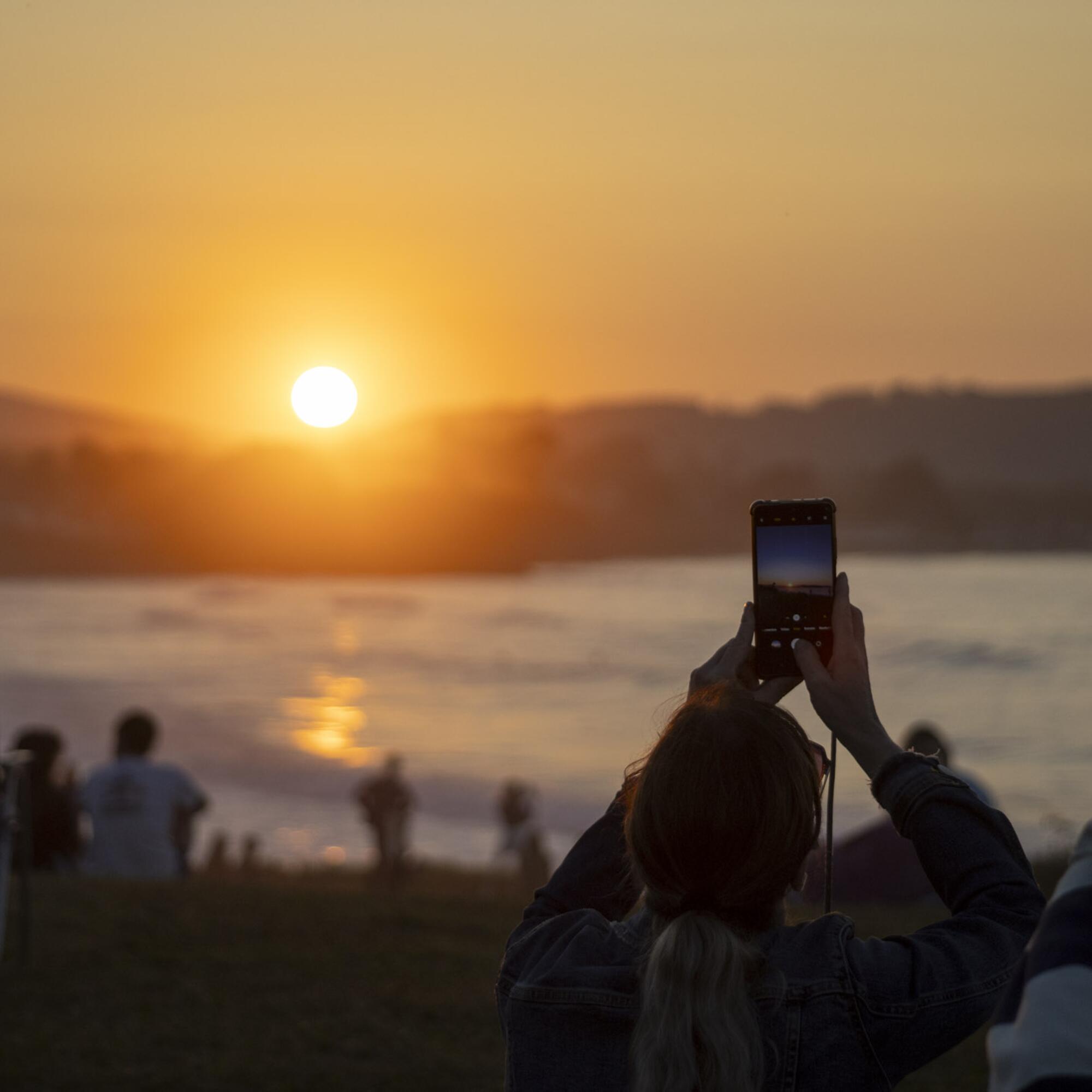 Puesta de sol Asturias Instagram