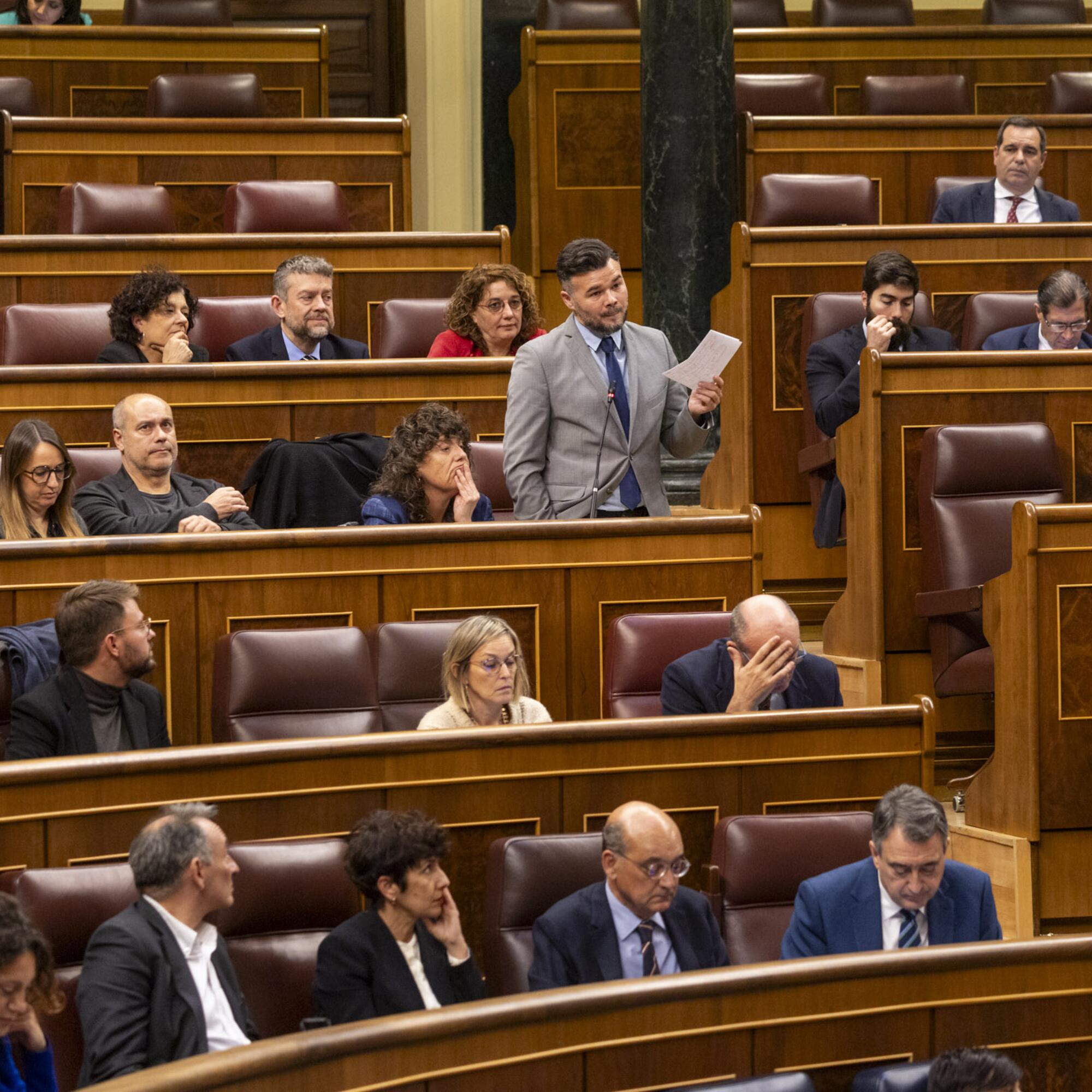Pleno Congreso de los Diputados 26-03-25 - 29  Gabriel Rufián