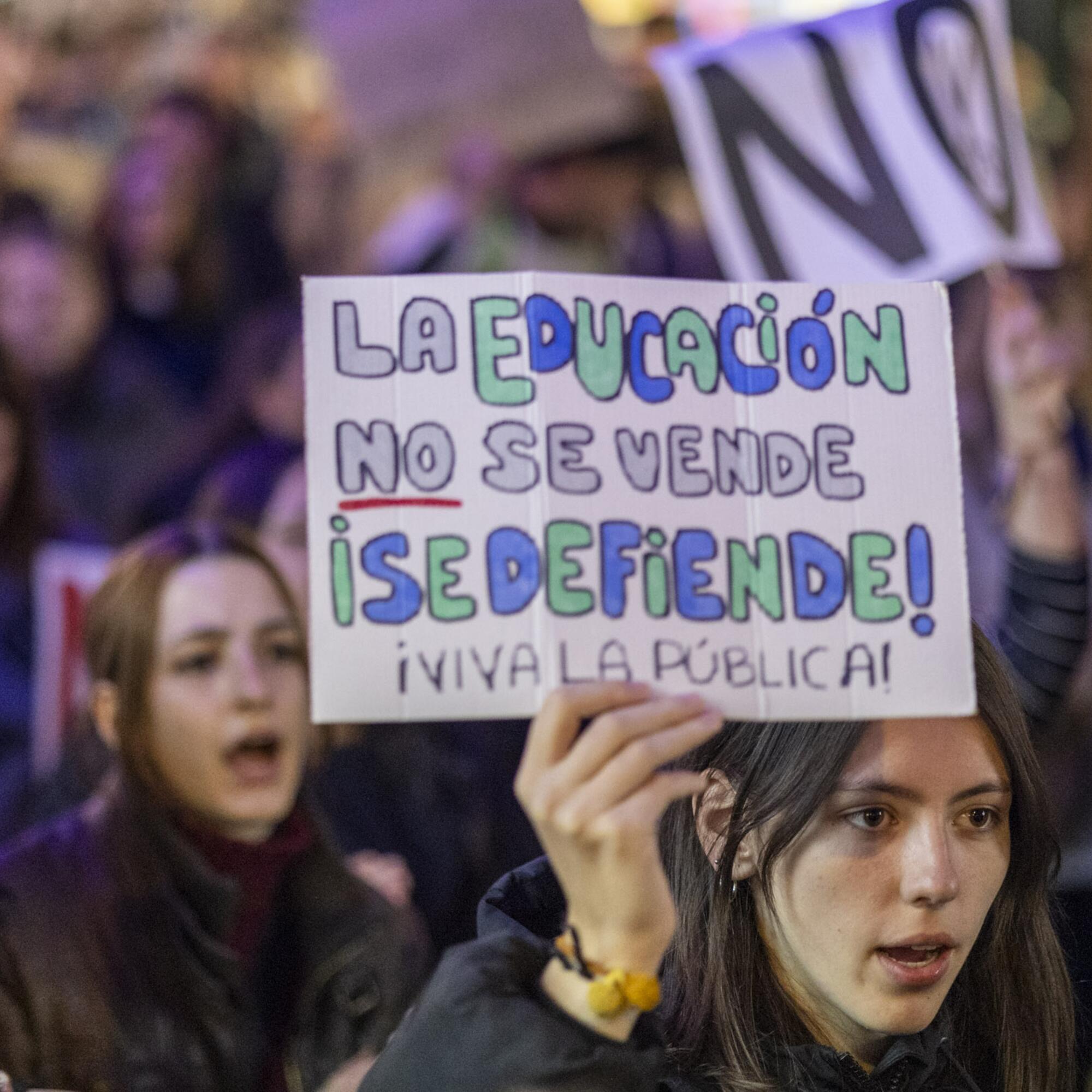 Manifestación defensa de la Universidad pública 27-11-25 - 2