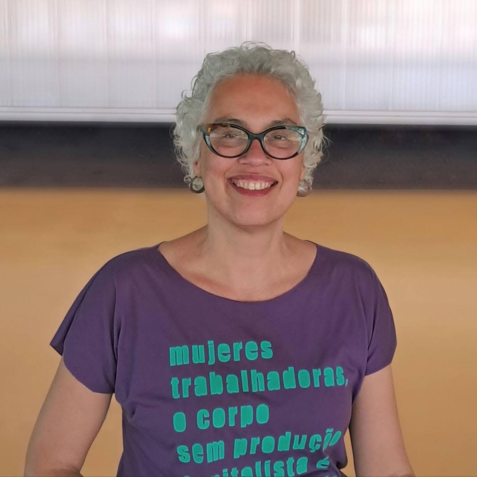 Miriam Nobre en el Congreso de Economía Feminista el pasado octubre. (Autoría: Marina Reig)