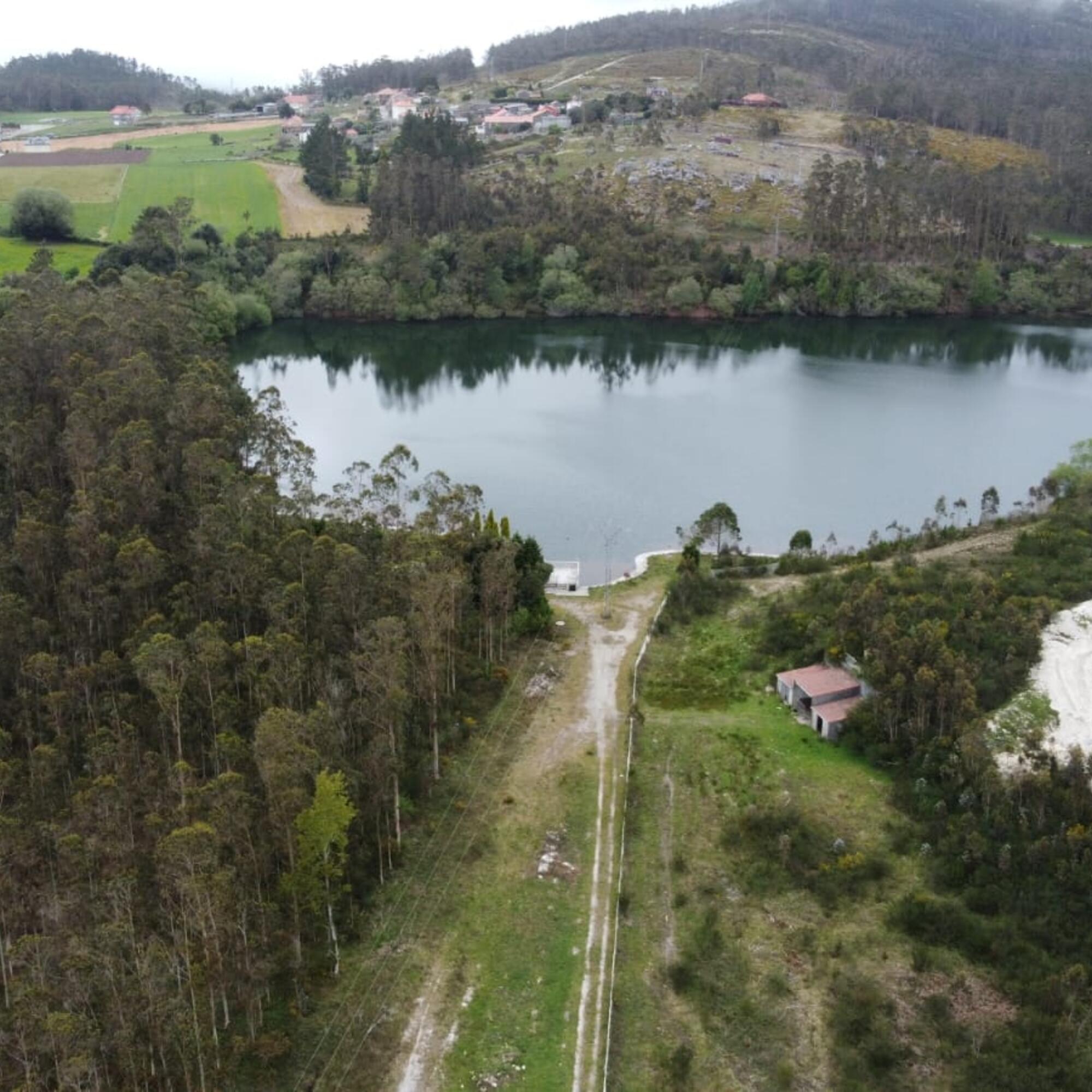 Lagoa da Mina en Coéns 