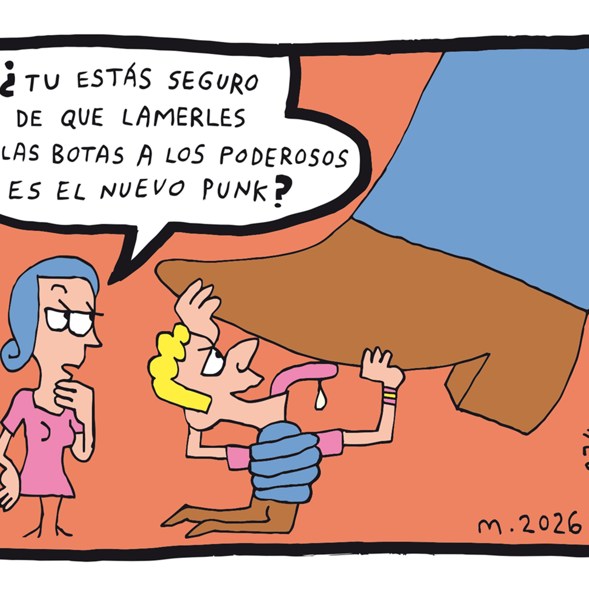 La derechita lacaya, por Mauro Entrialgo