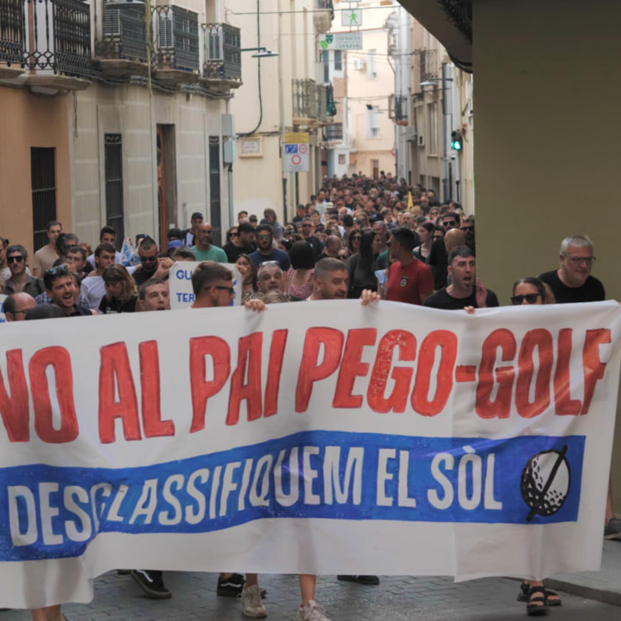 No al Pai Pego Golf
