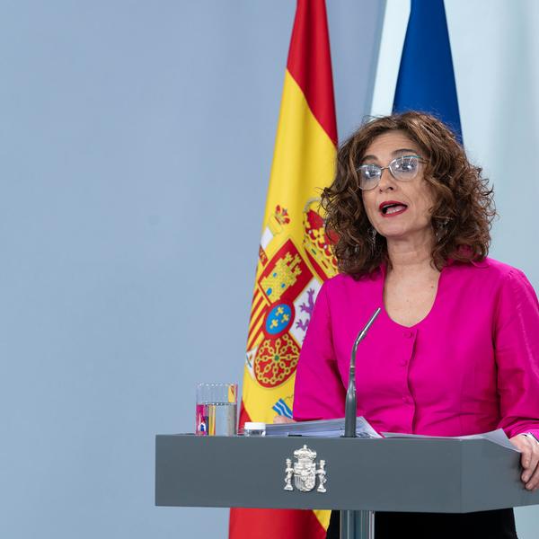 María Jesús Montero Consejo Ministros 21/04/2020