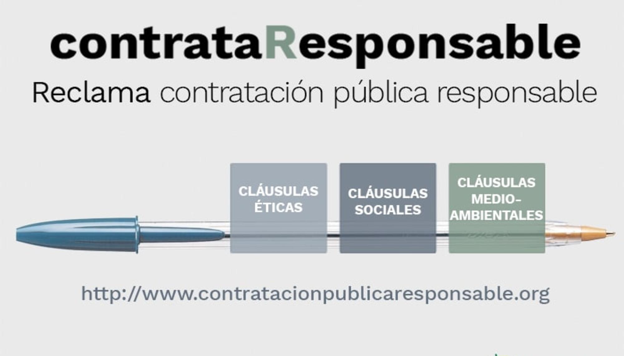 Cartel contratacion pública responsable