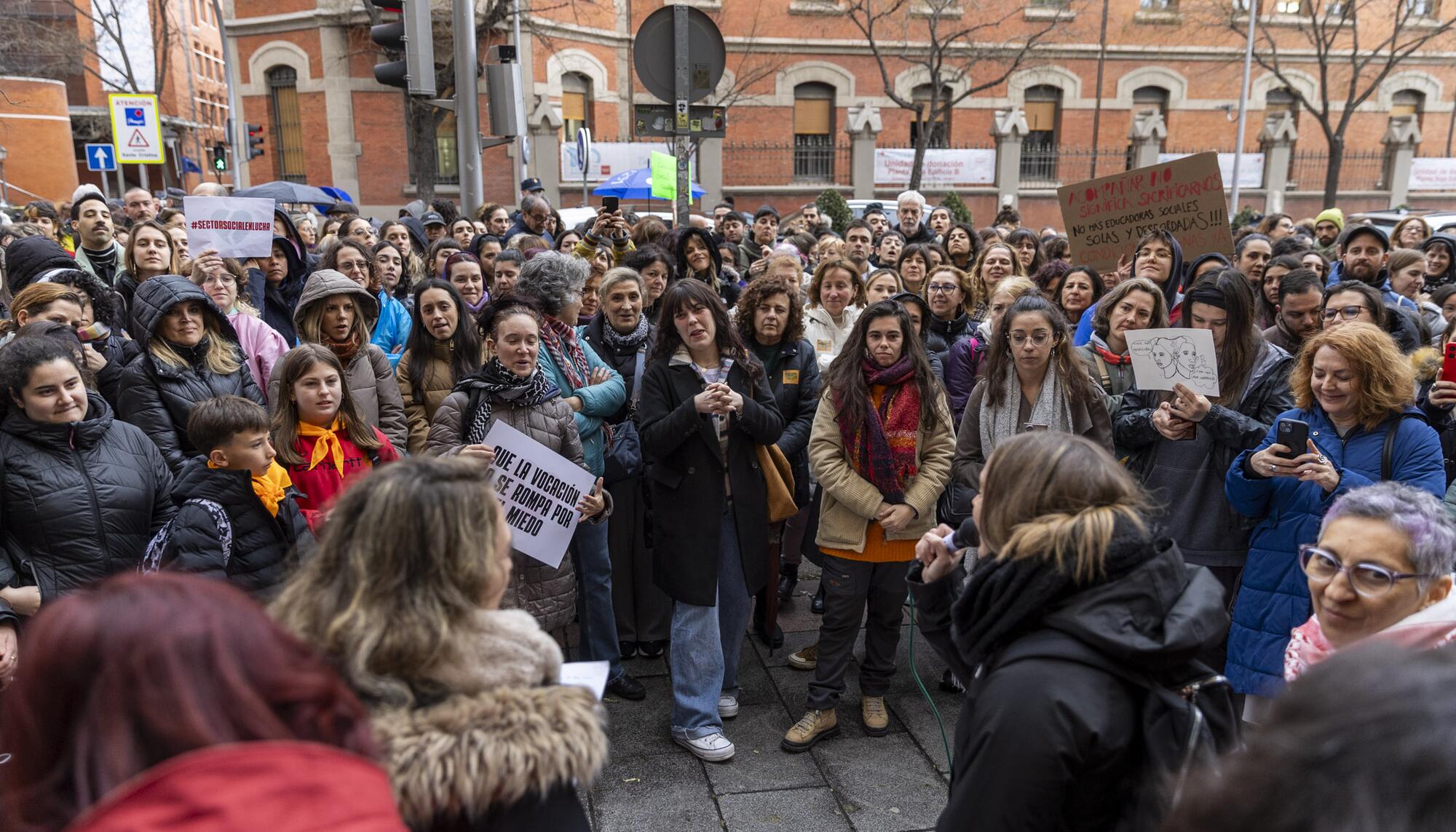 Concentración sector social asesinato Badajoz - 3