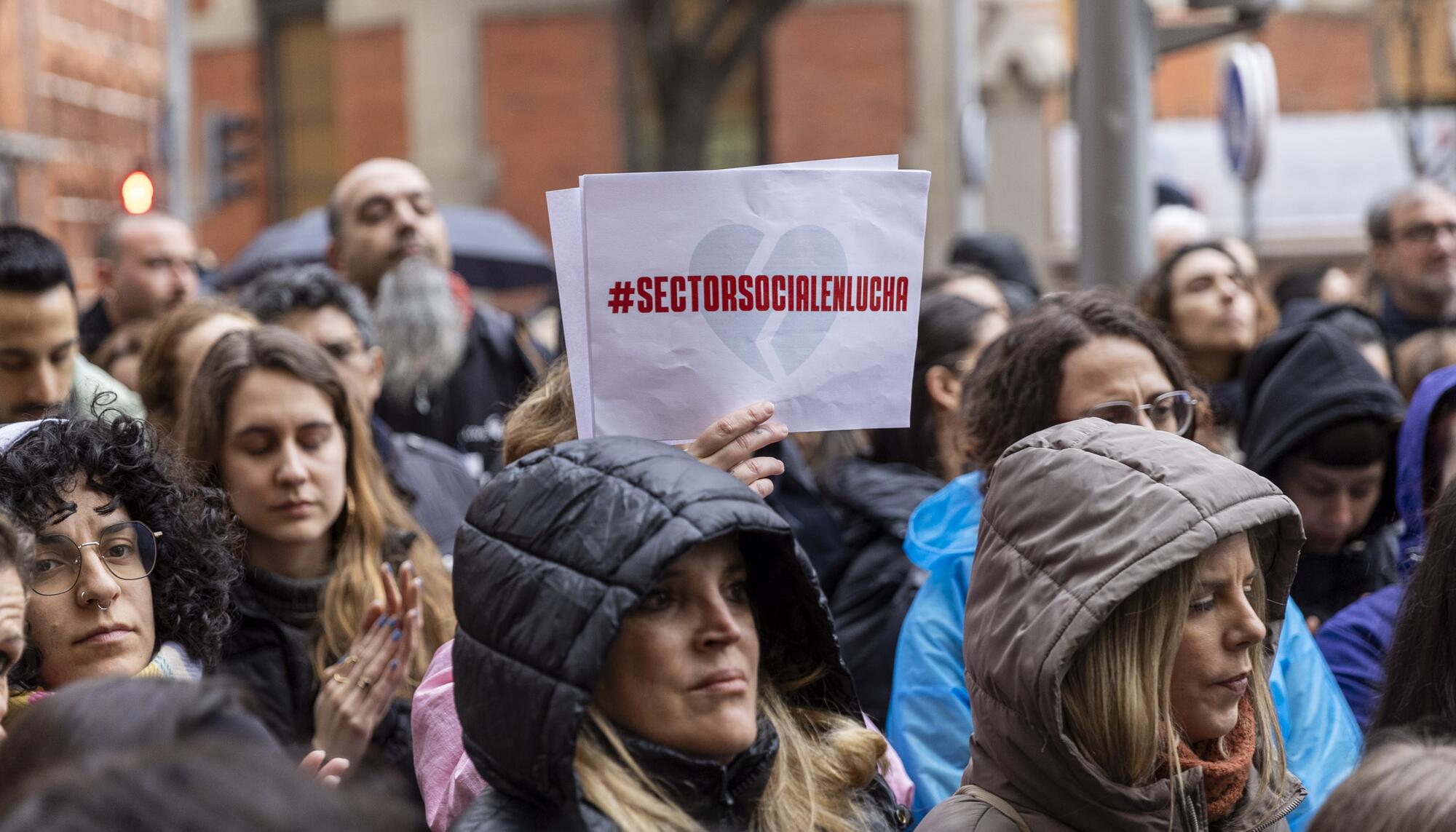 Concentración sector social asesinato Badajoz - 6