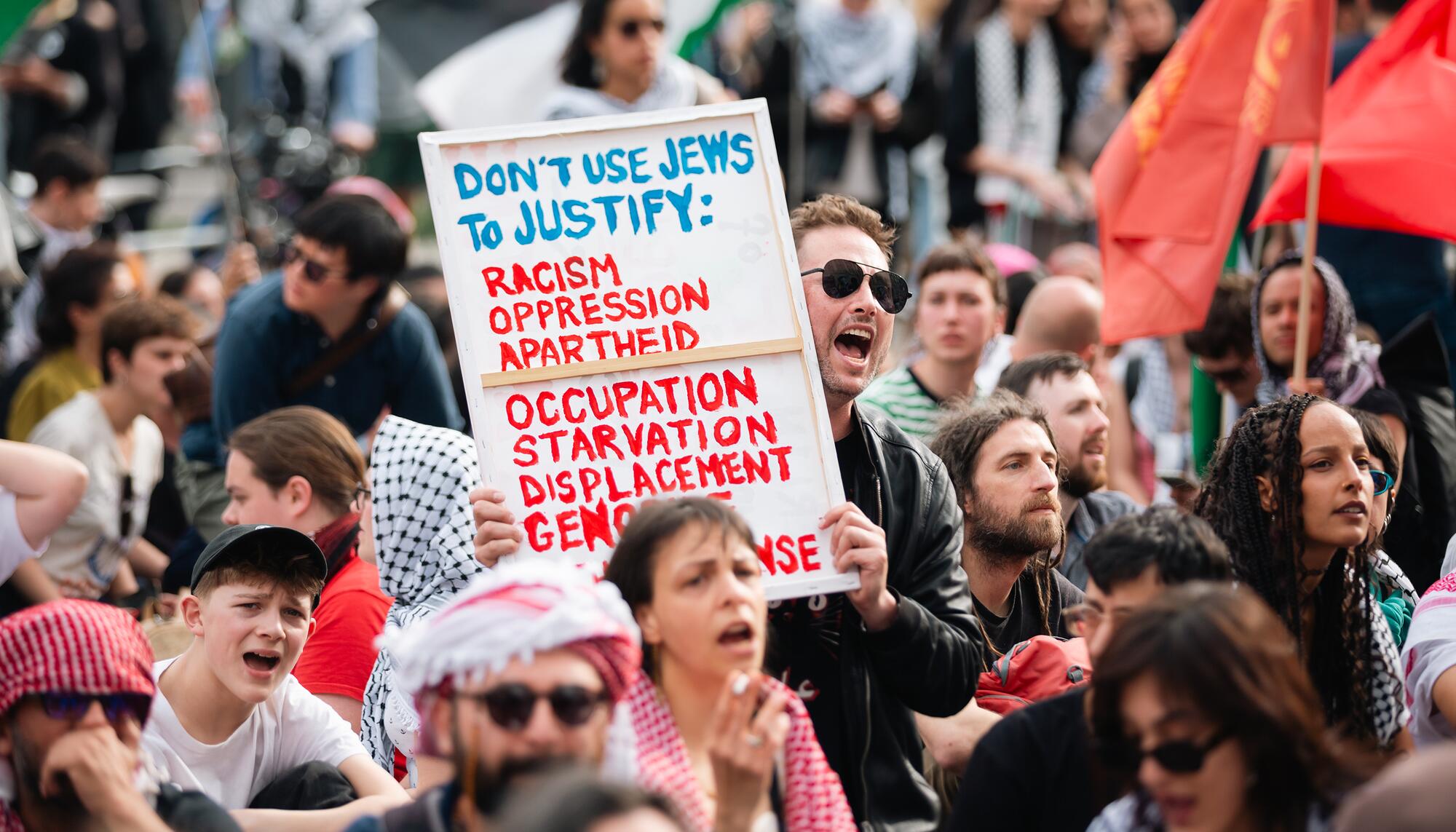 Protesta palestina Berlín