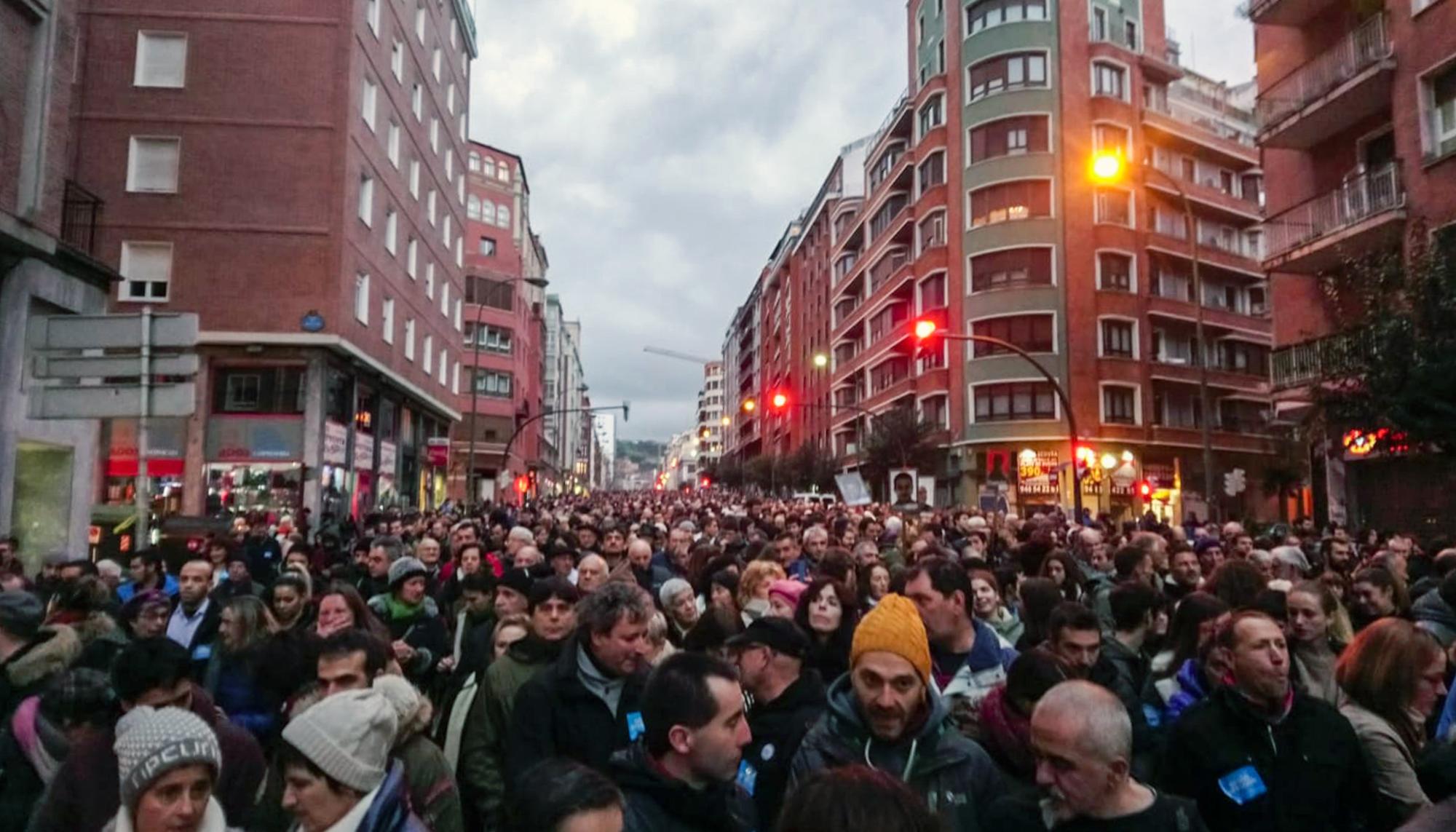 Manifestación Presos Bilbao