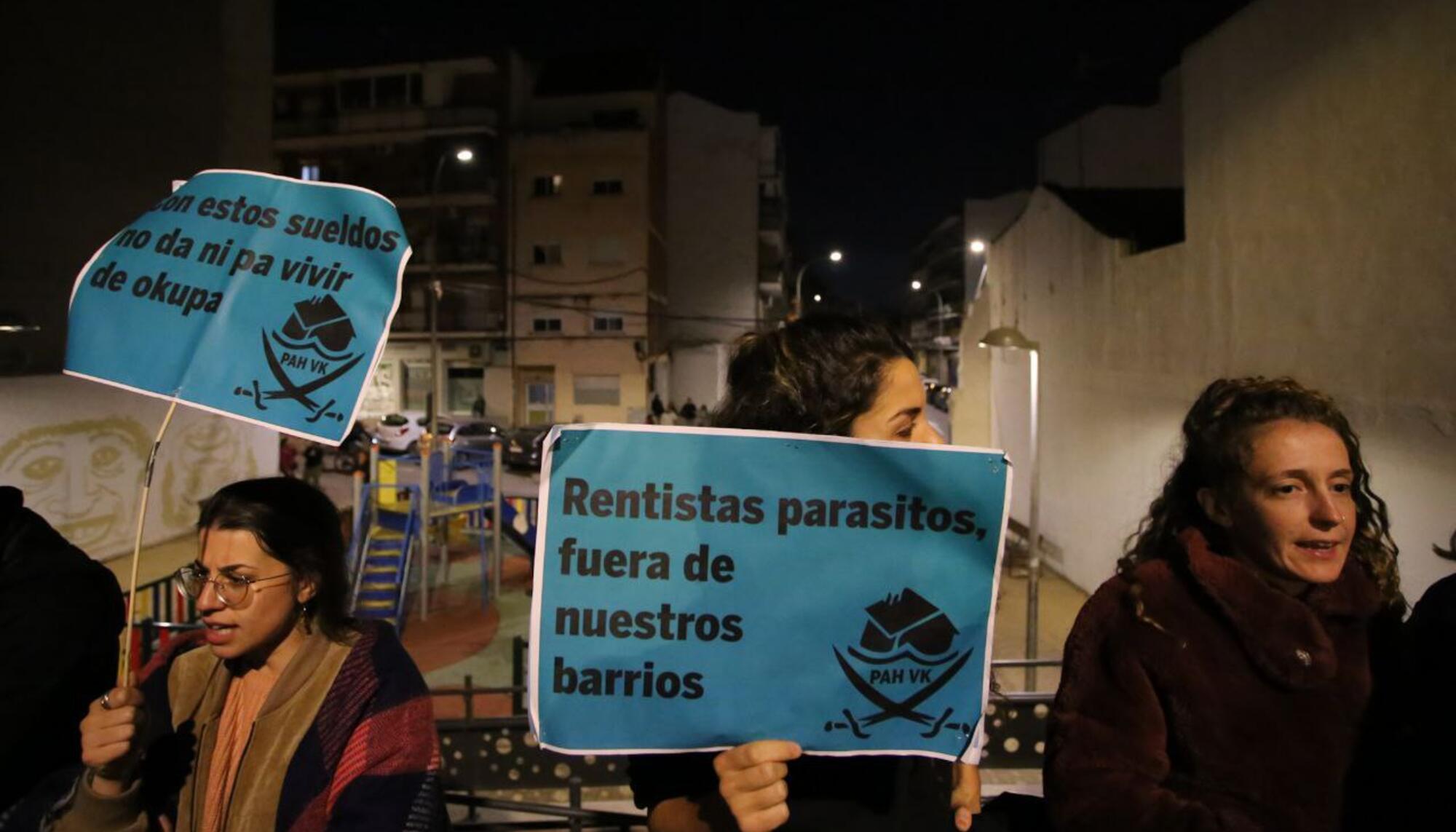 Desahucio Pilar PAH Vallecas tercer intento 3