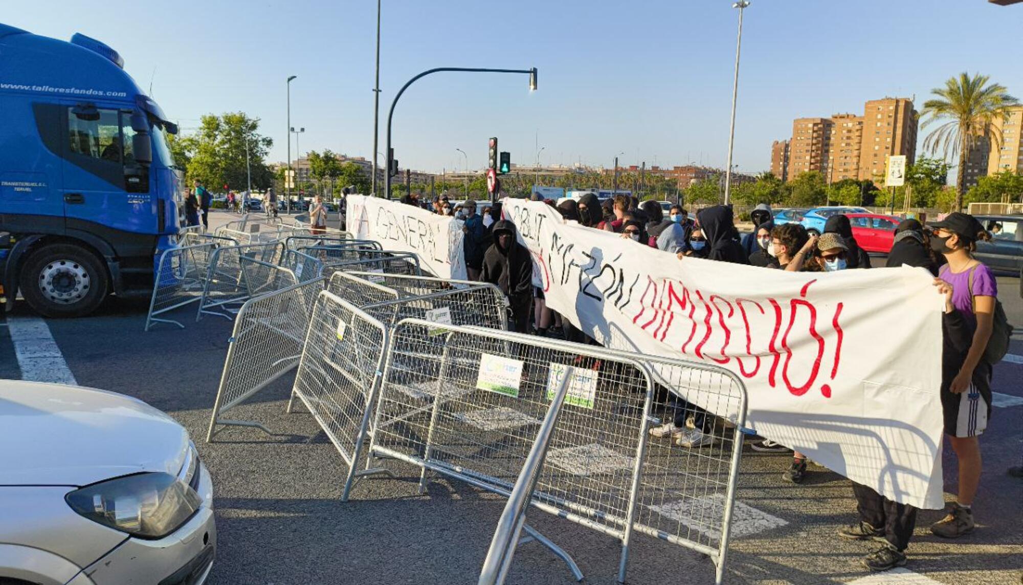 barricada ronda nord
