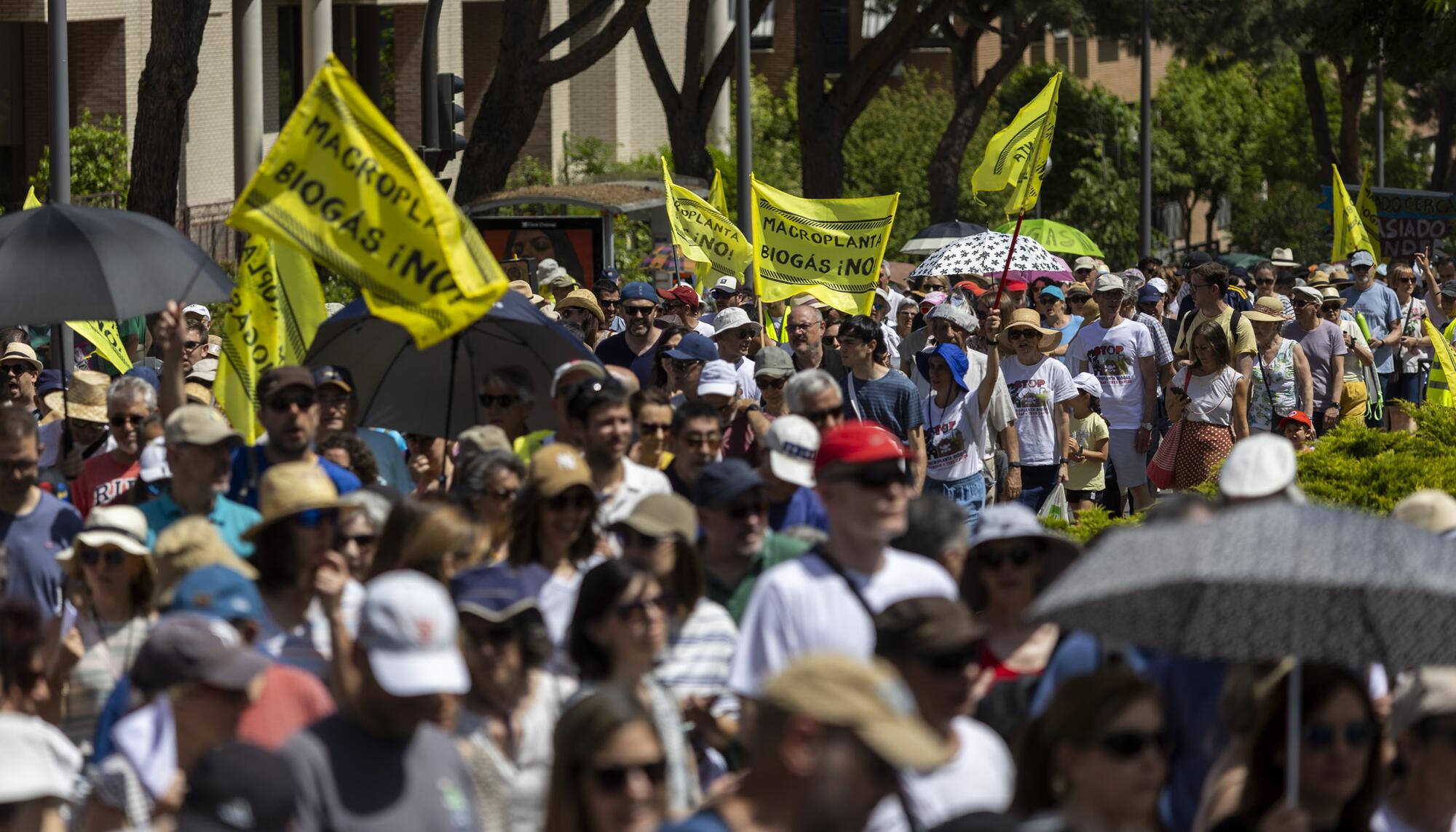 Manifestación contra planta Biogás Colmenar - 11