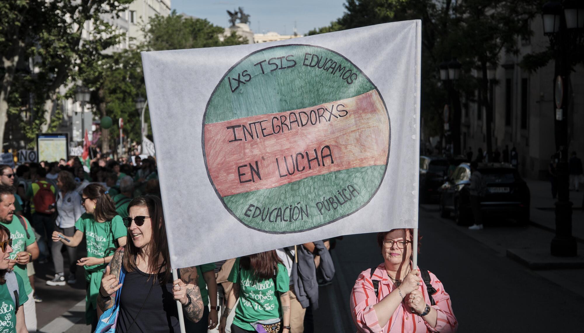 Manifestación Educación Pública Madrid  - 4