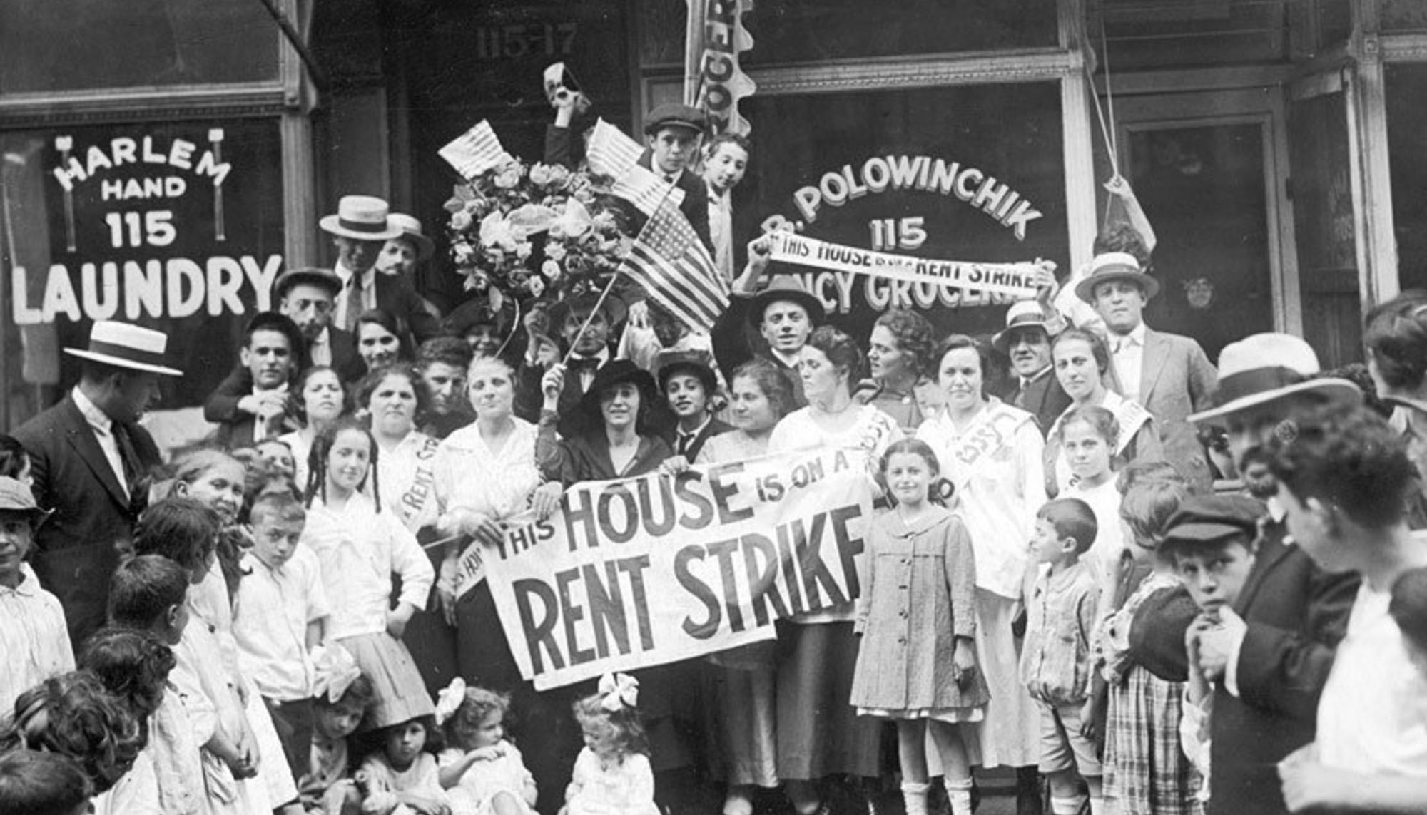 Rent Strike, New York Times, 1919