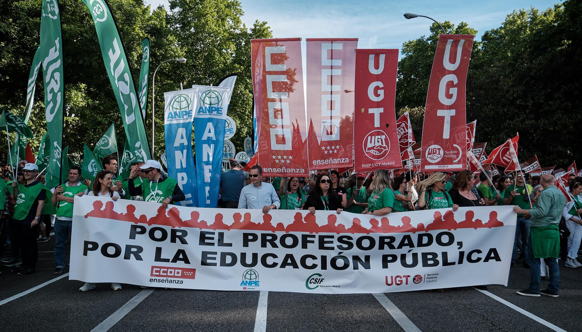 Huelga Docentes 8 Mayo 8